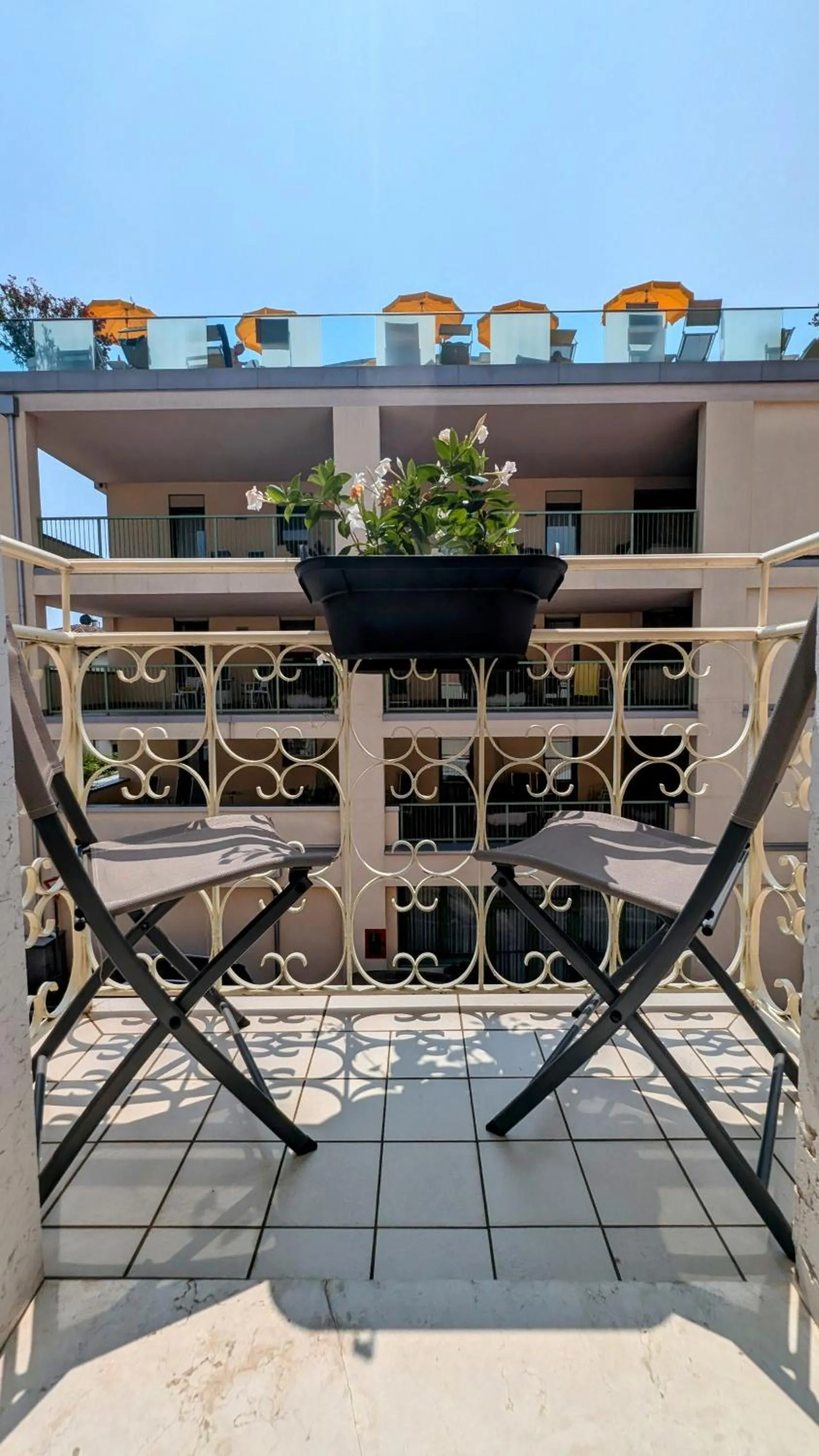 Balcony/Terrace in Hotel Villa Anthea