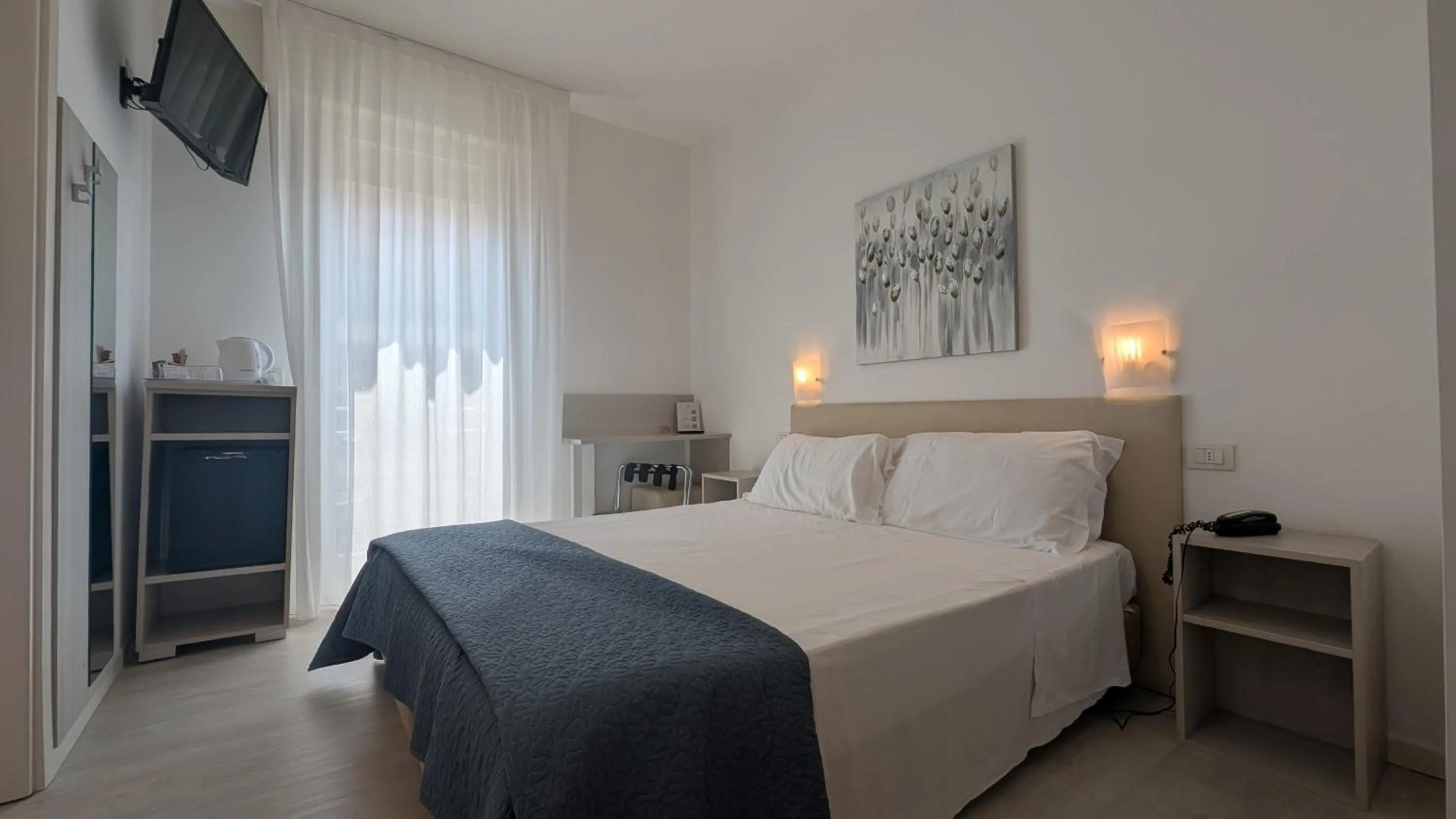 Bedroom, Bed in Hotel Villa Anthea