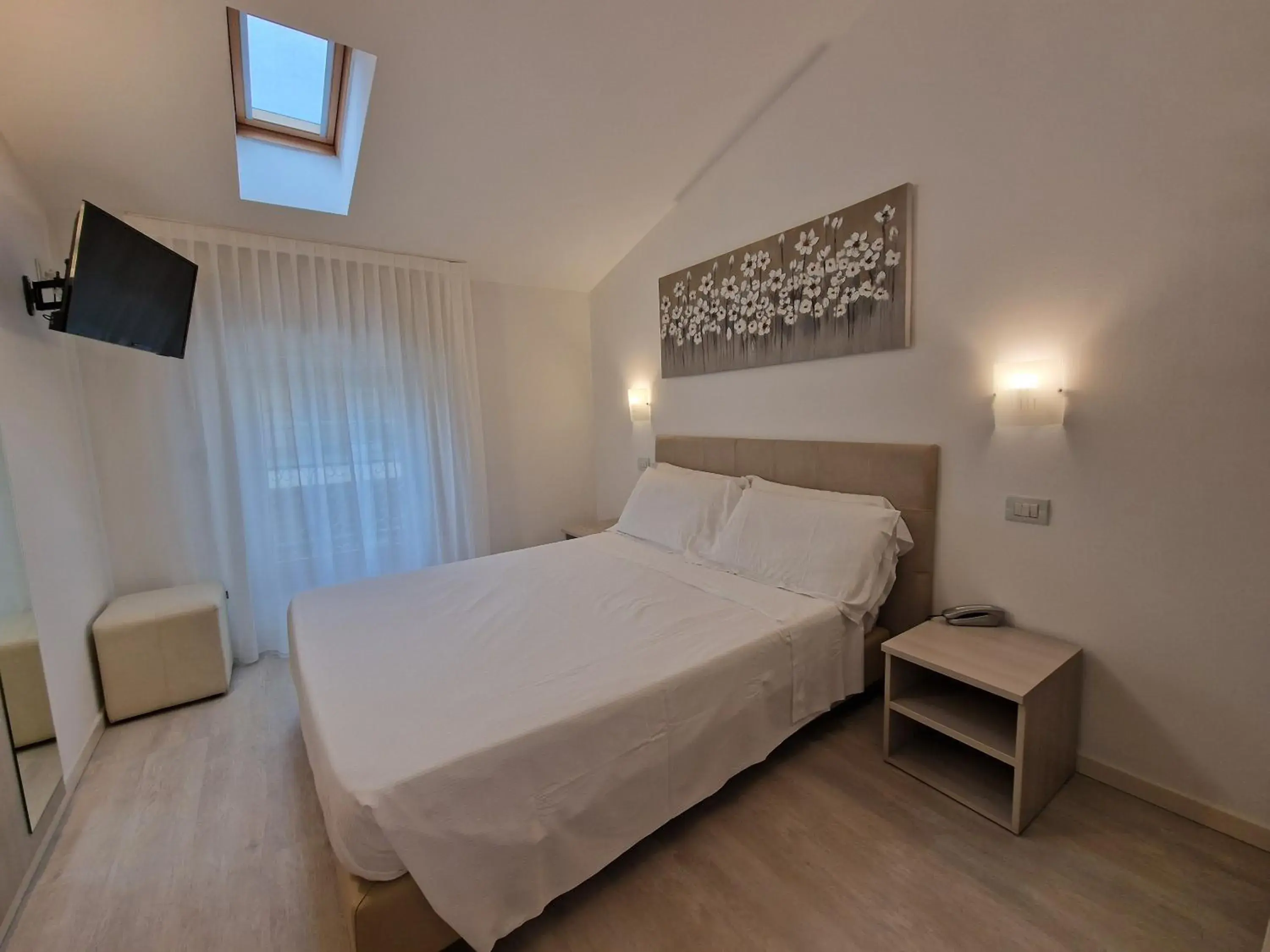 Bedroom, Bed in Hotel Villa Anthea