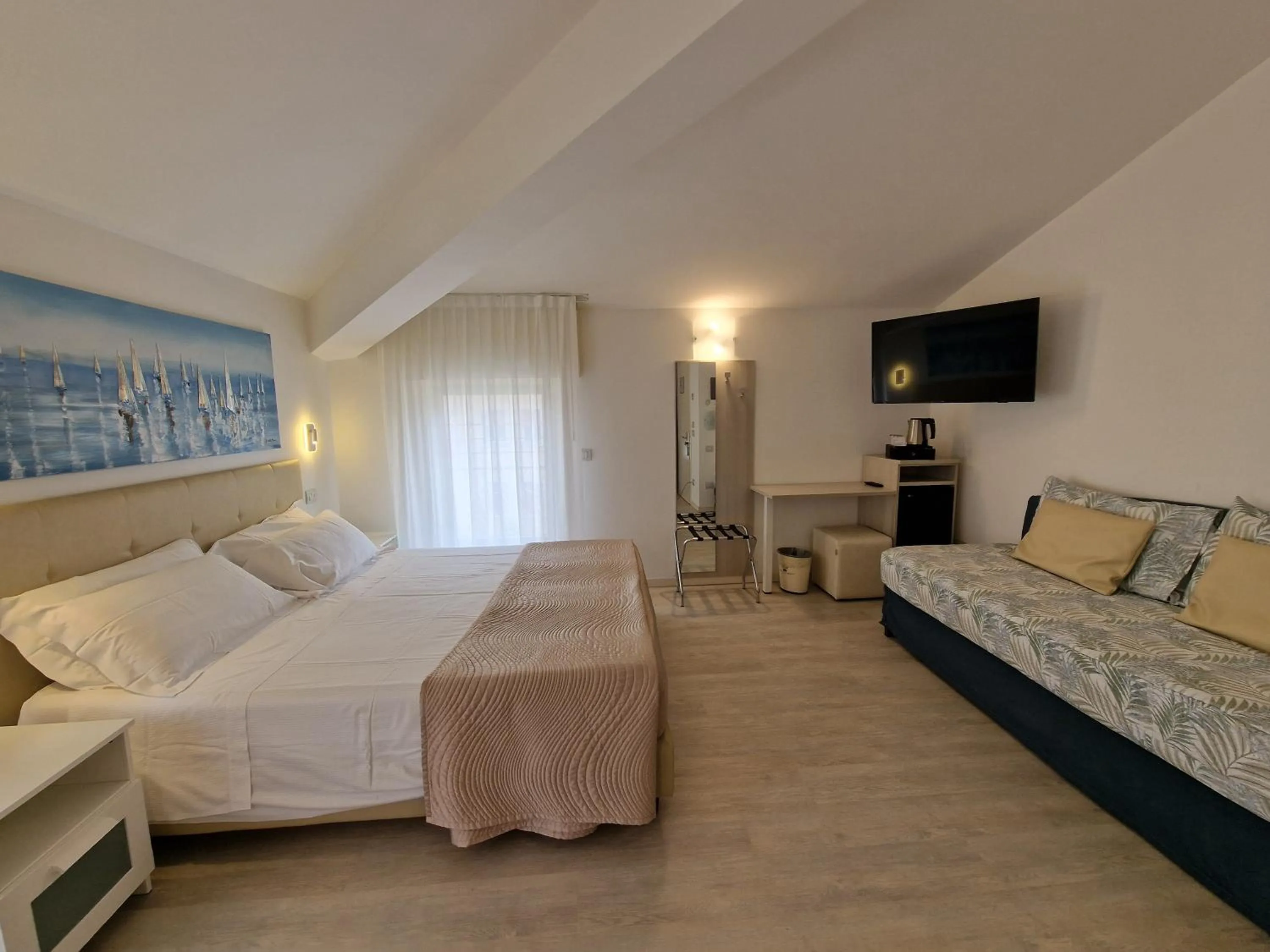 Bedroom, Bed in Hotel Villa Anthea