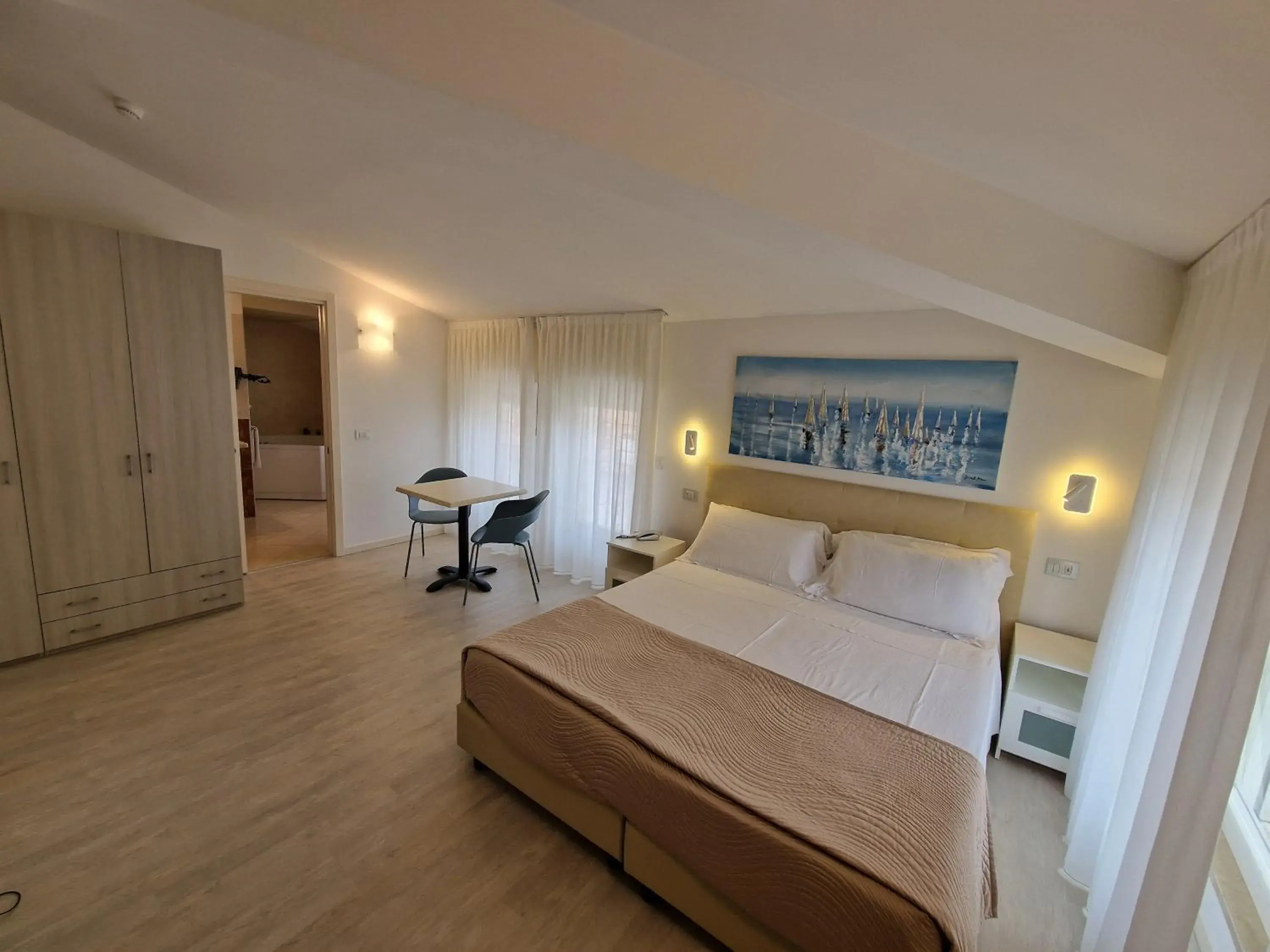 Bedroom, Bed in Hotel Villa Anthea