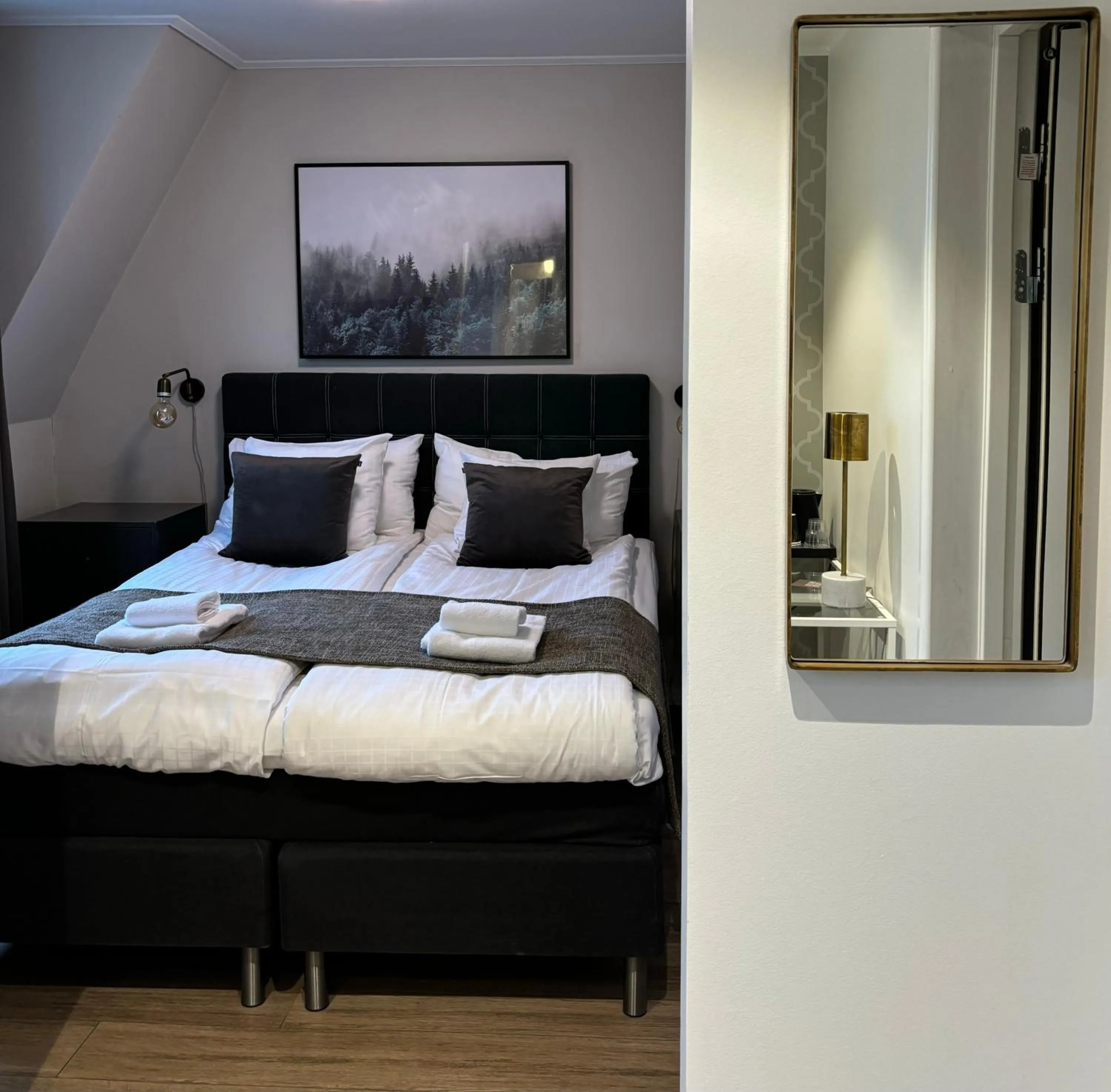 Bed in Hotell Esplanad