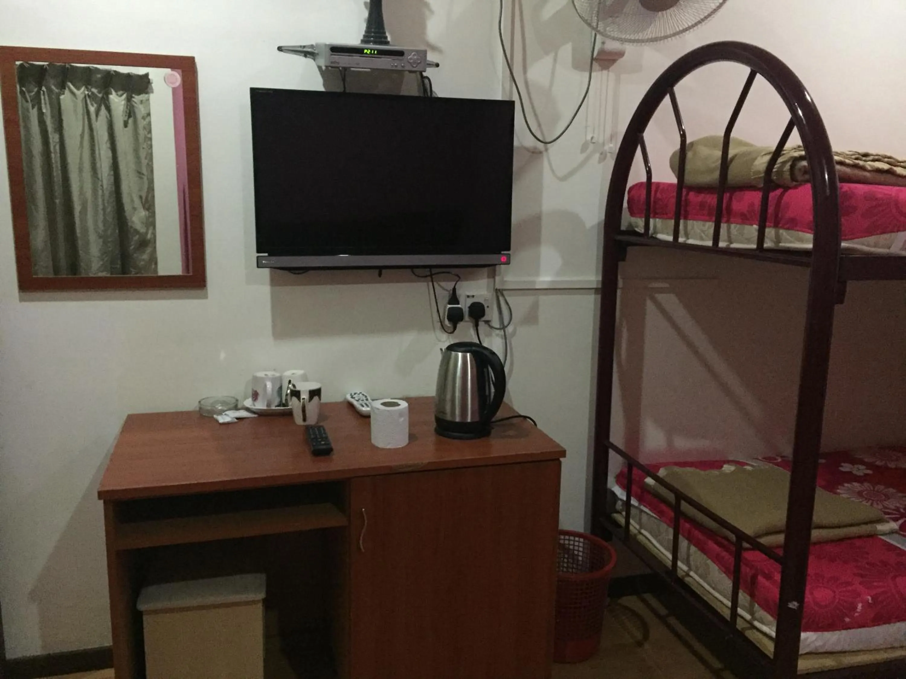 Bed in Golden Night Hotel Cameron Highlands