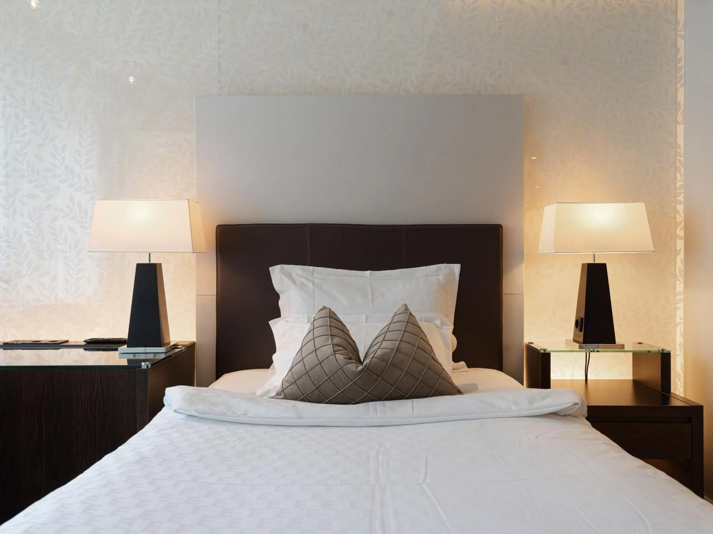 Bed in Elite Eden Park Hotel