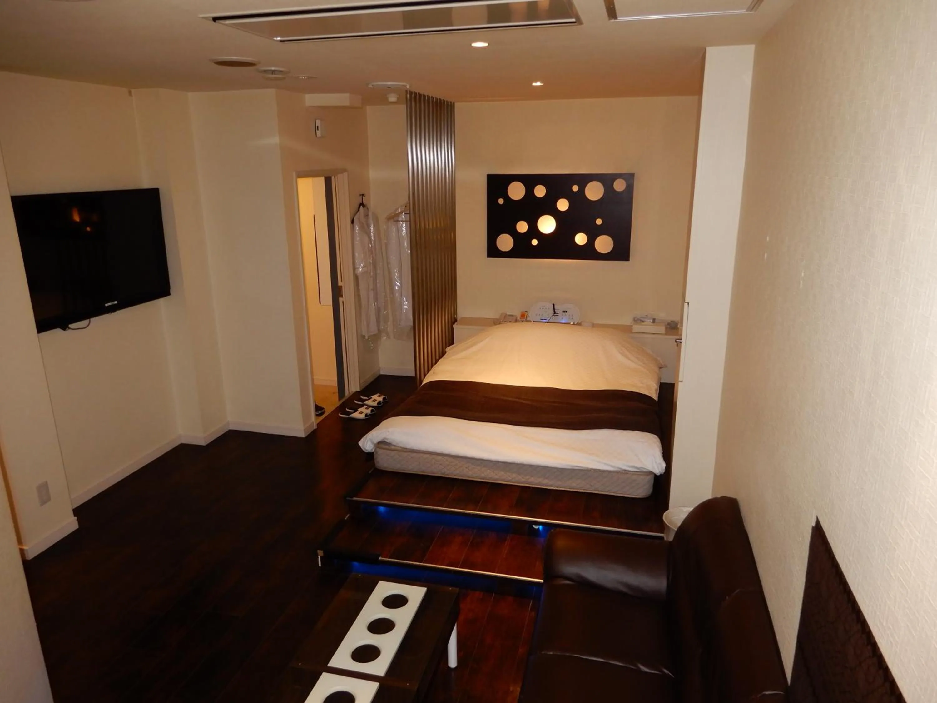 Bed in Hotel Shindbad Aomori -Love Hotel-