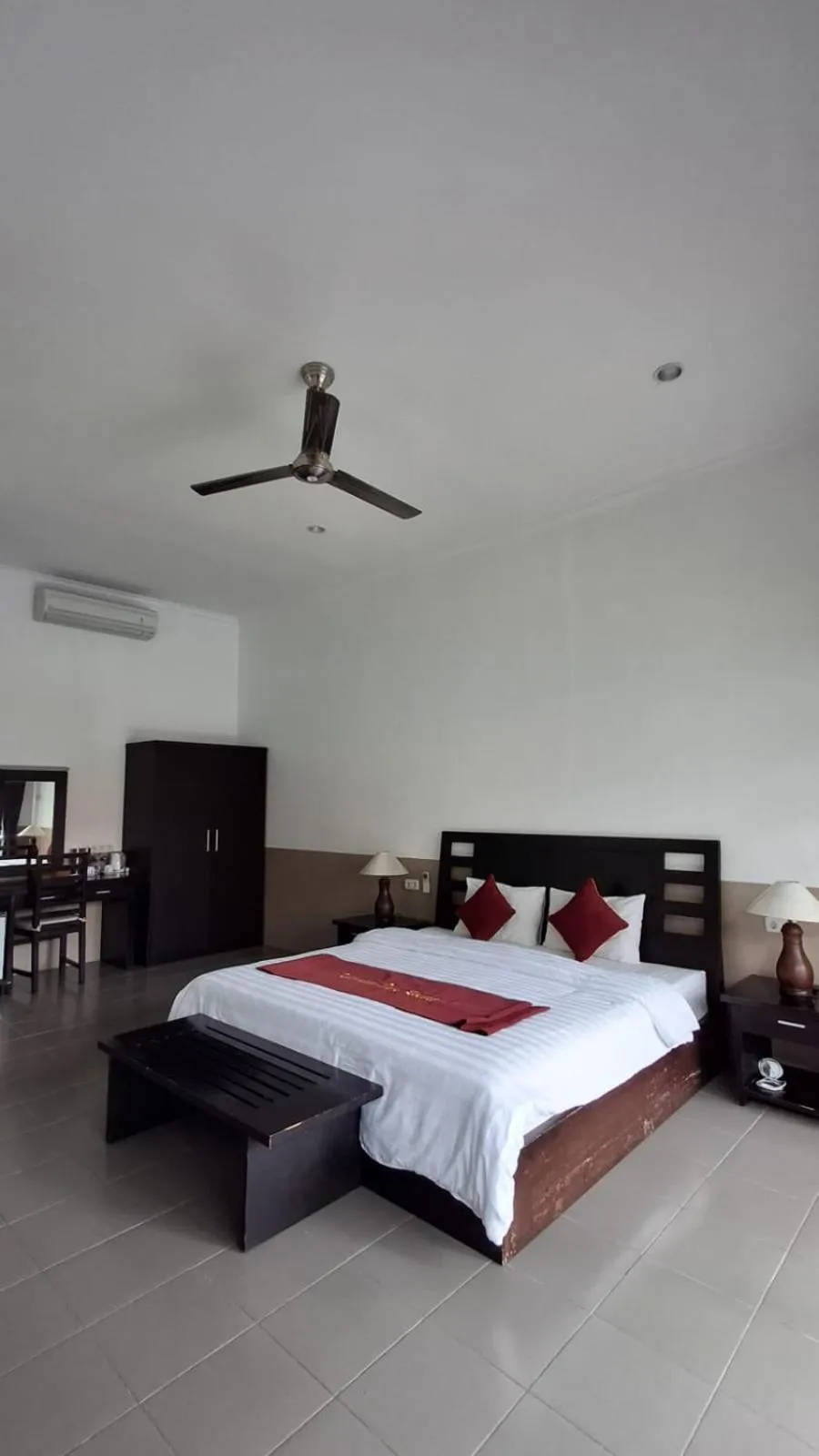 Bed in Tulamben Dive Resort