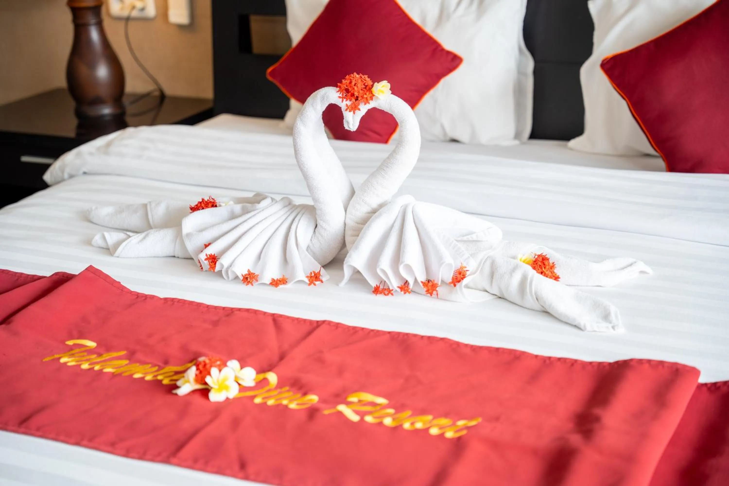 Bed in Tulamben Dive Resort