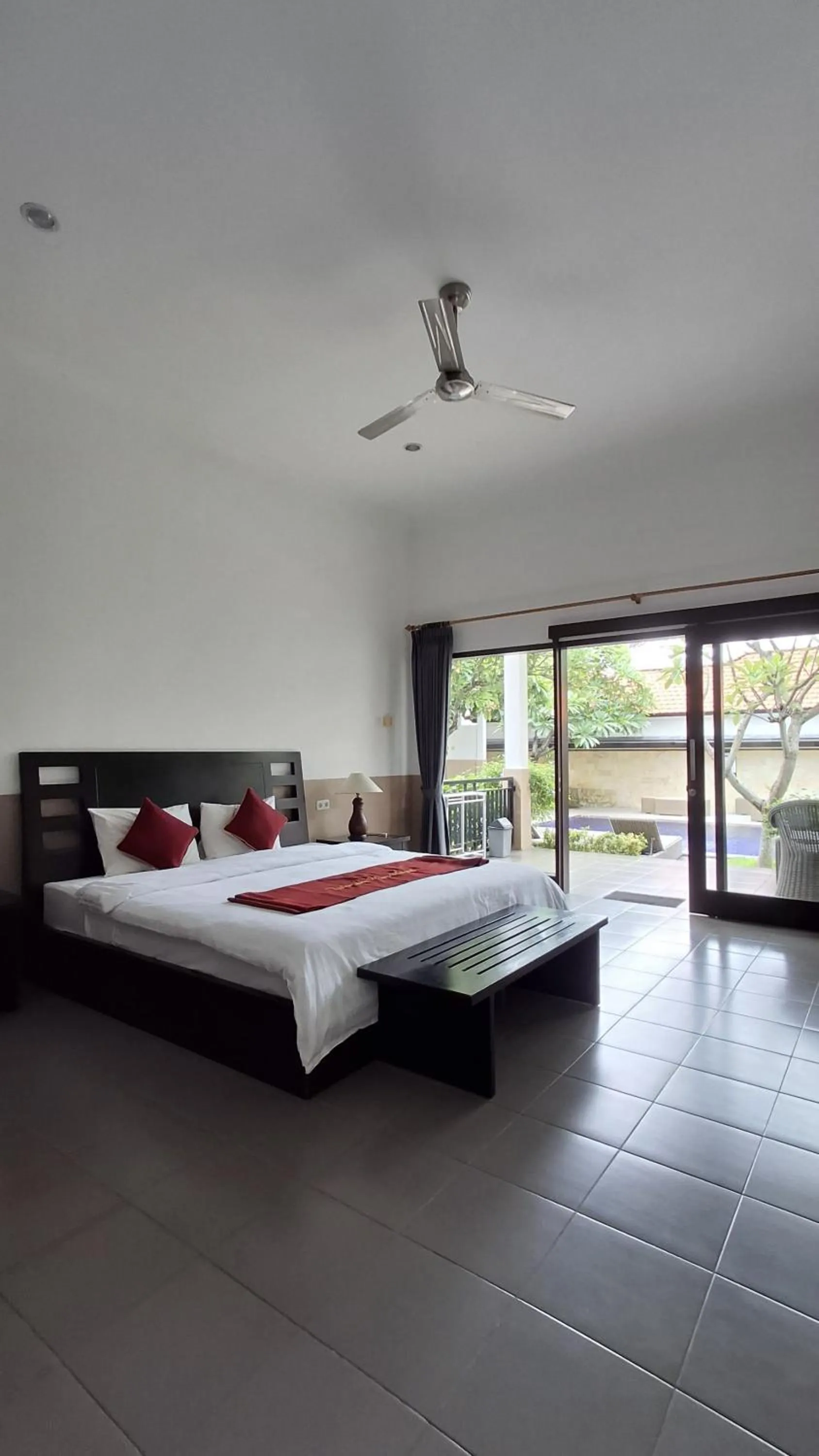 Bed in Tulamben Dive Resort