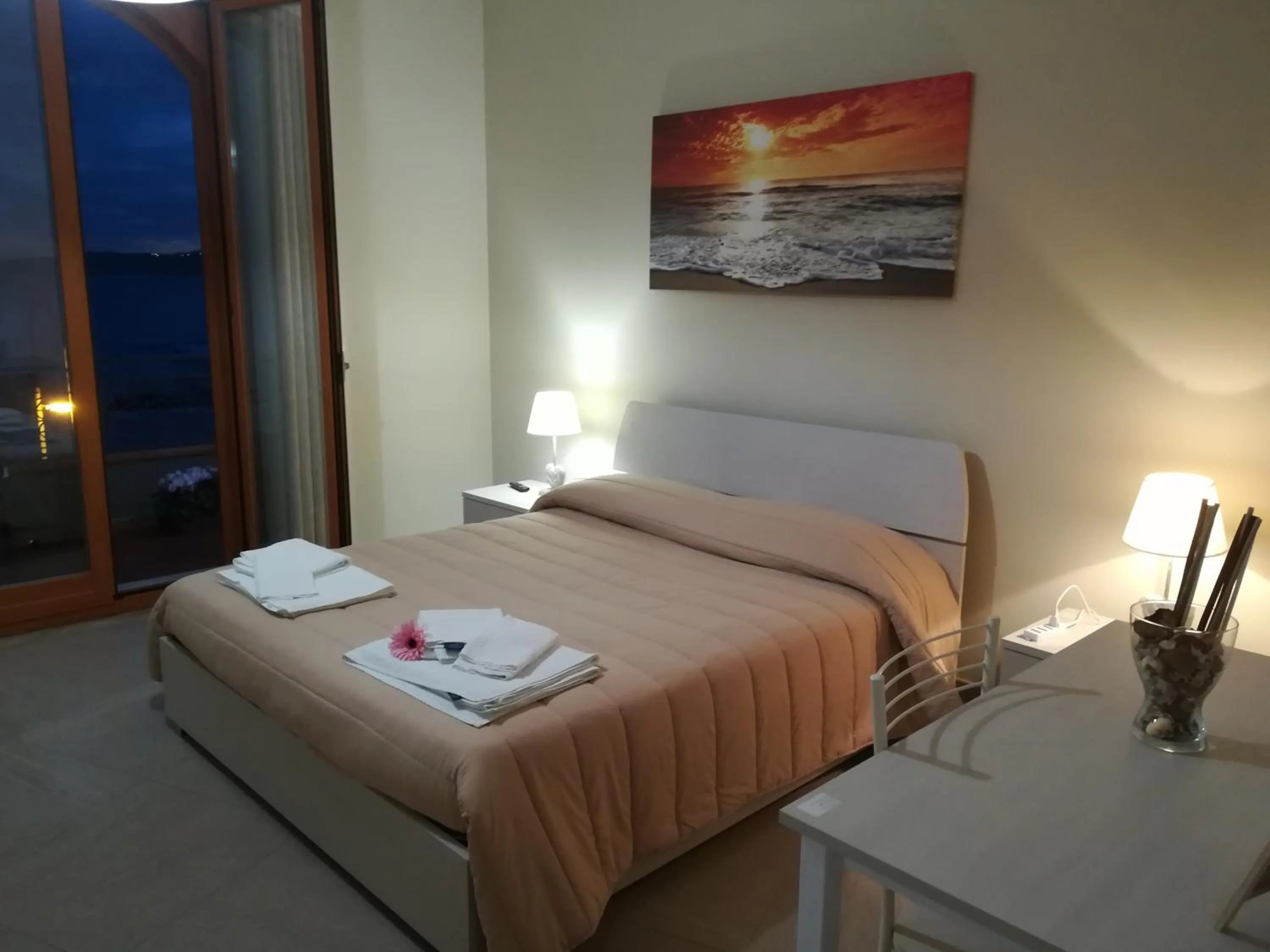 Bed in B&B la spiaggetta di Stazzo