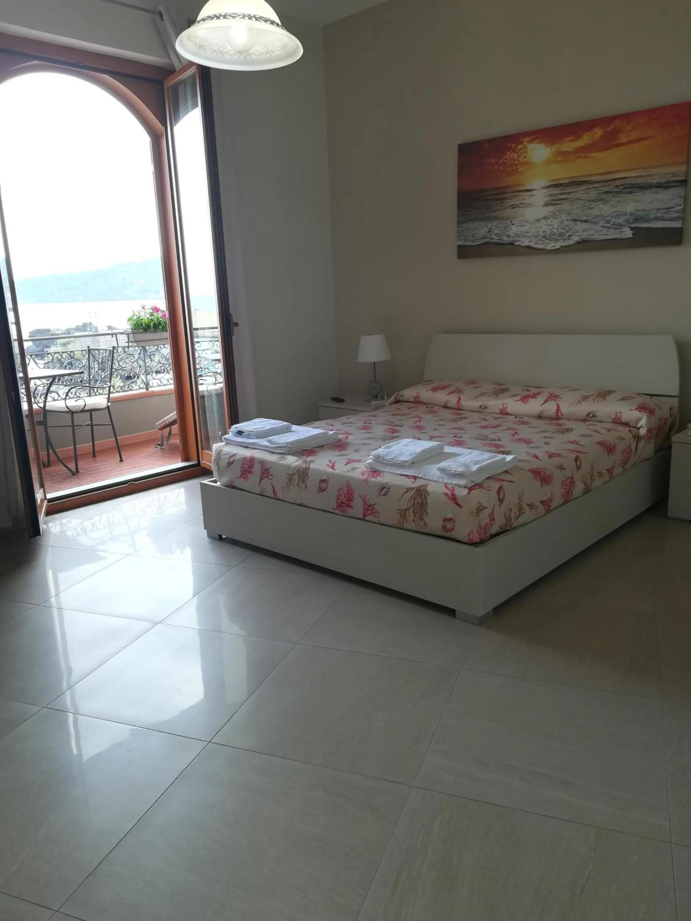 Bed in B&B la spiaggetta di Stazzo