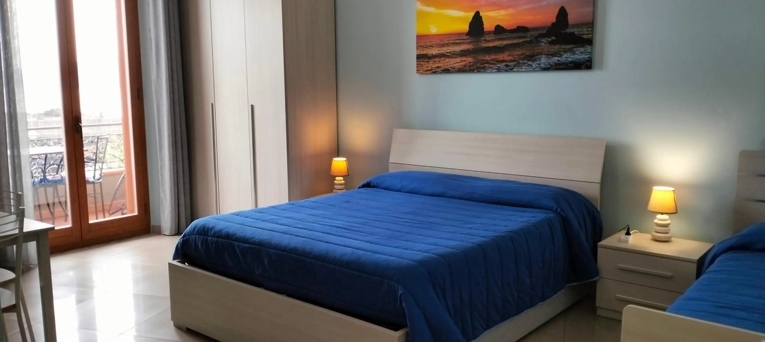 Bed in B&B la spiaggetta di Stazzo