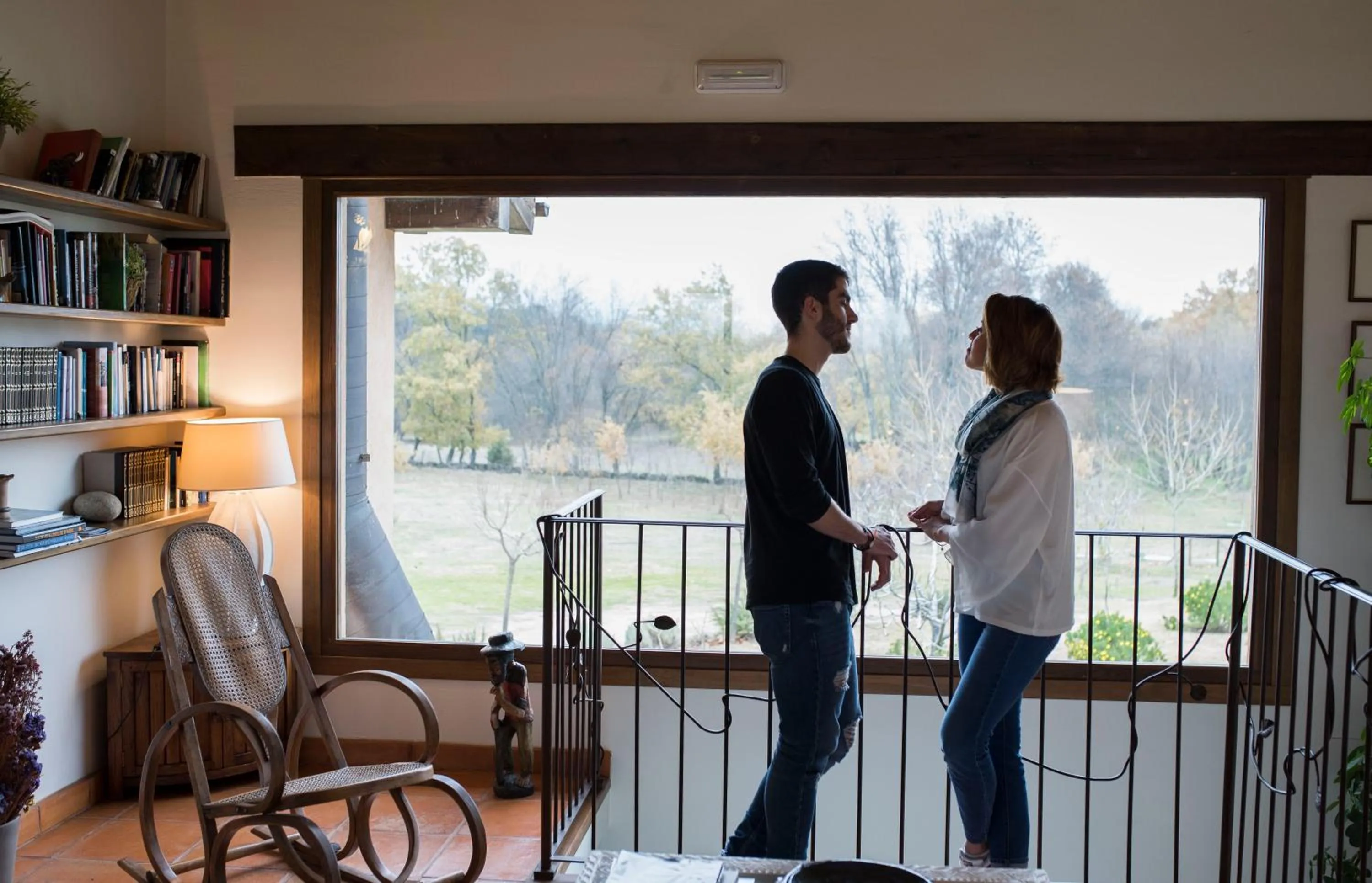 Library in Hotel Llano Tineo