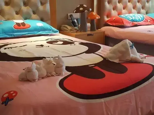 Bed in Glarun Jinling Hotel Bed in Glarun Jinling Hotel