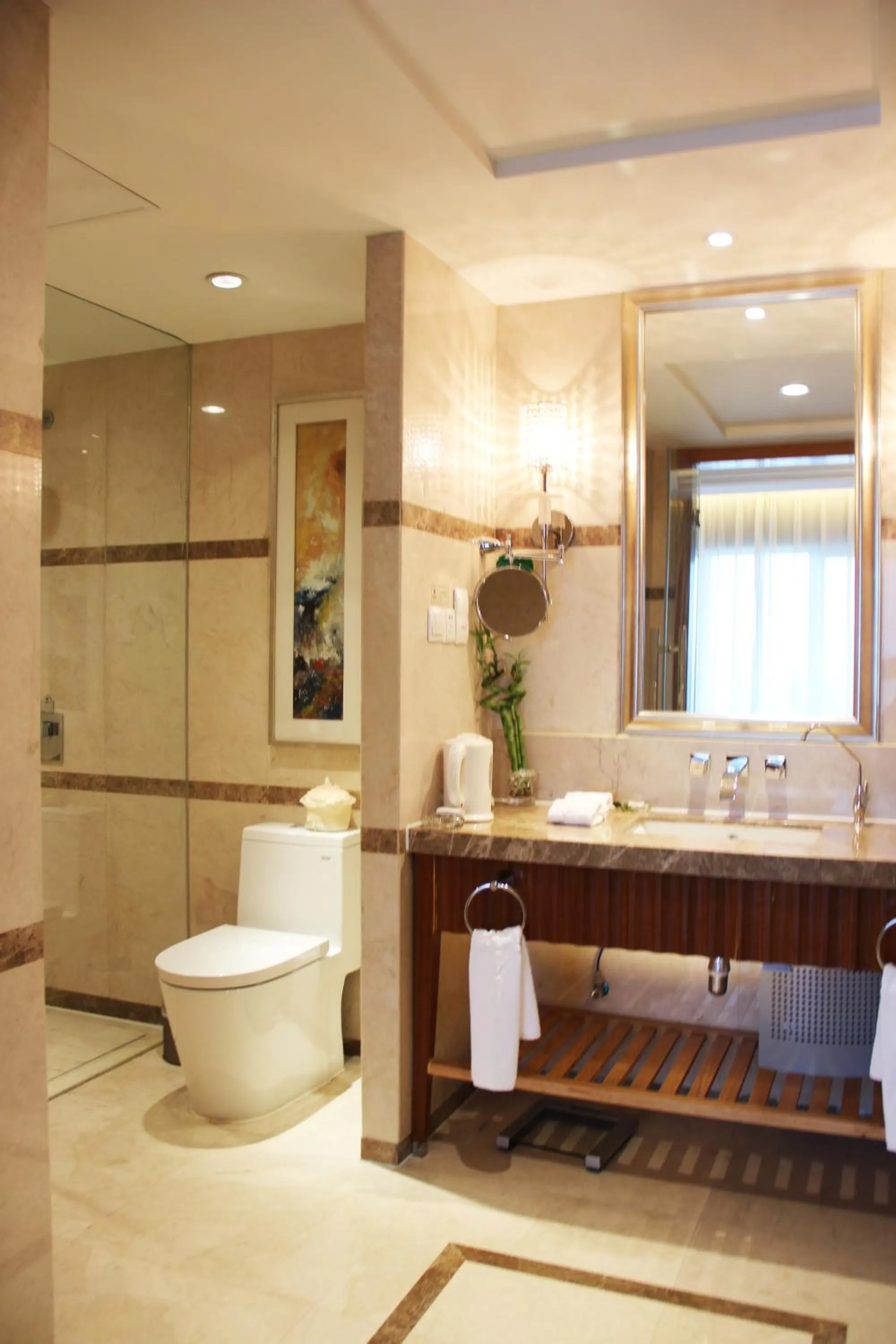 Bathroom in Glarun Jinling Hotel