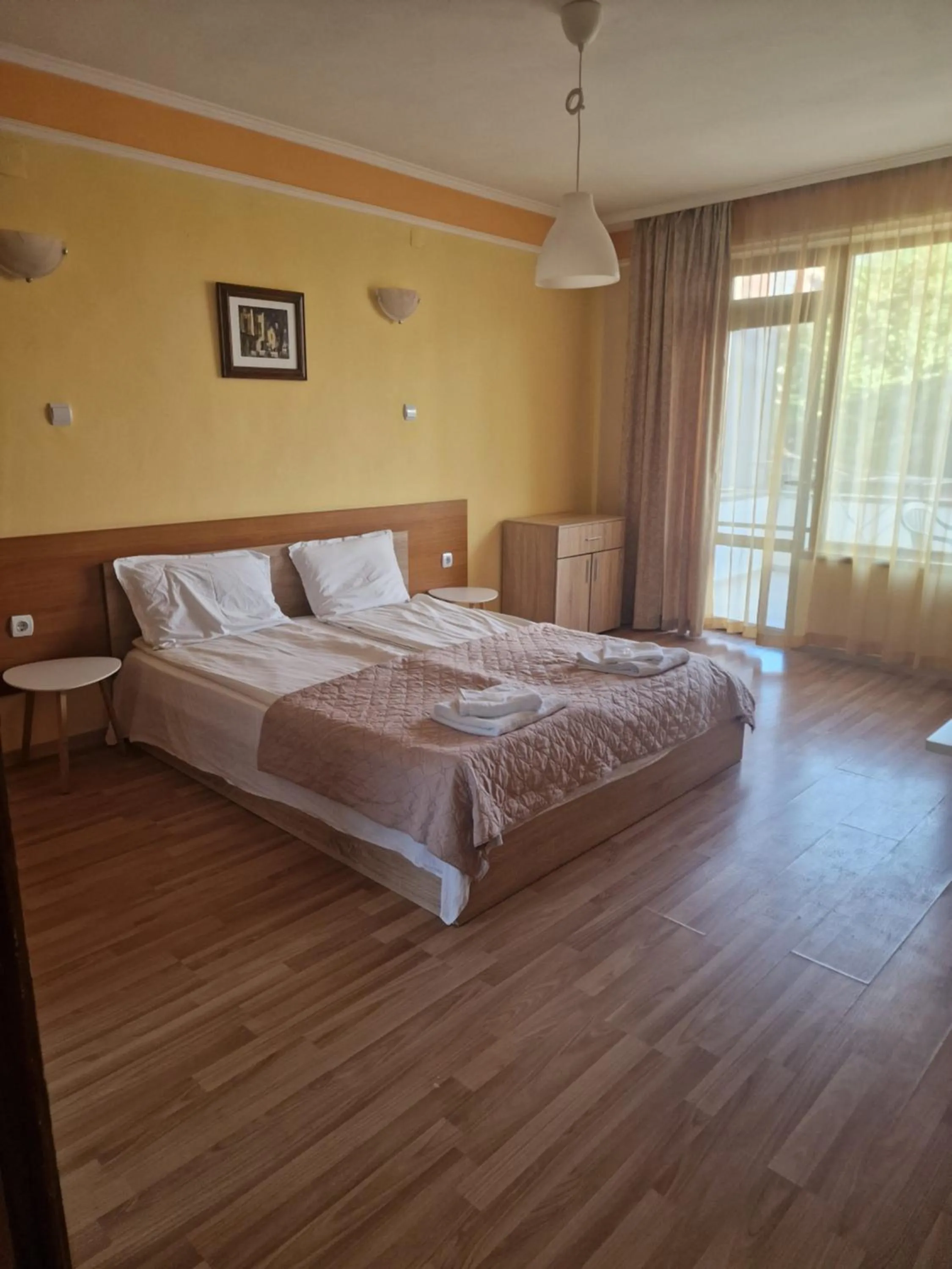 Bed in FAMILY HOTEL SAINT PETER