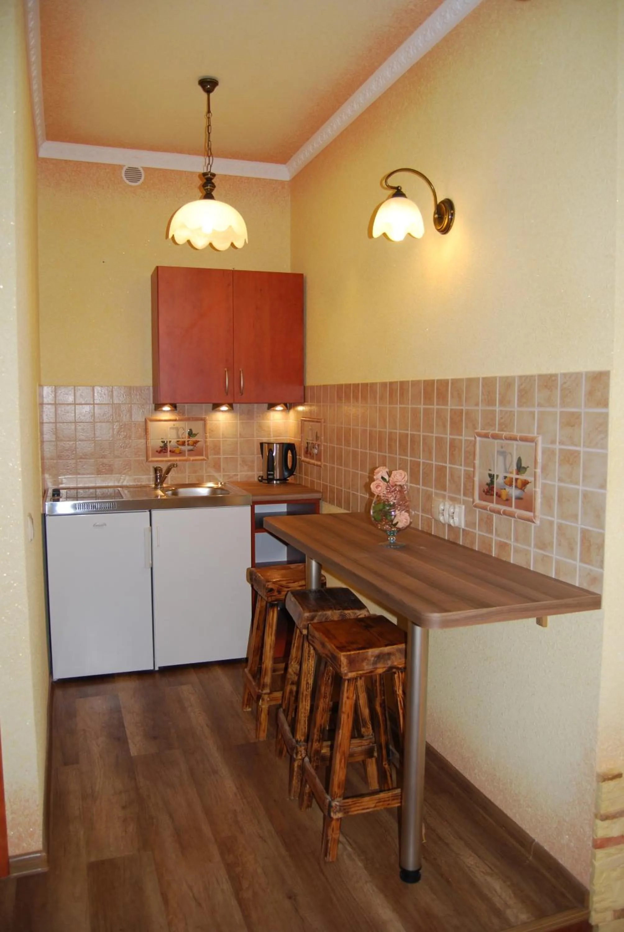 Kitchen or kitchenette in Villa Europa