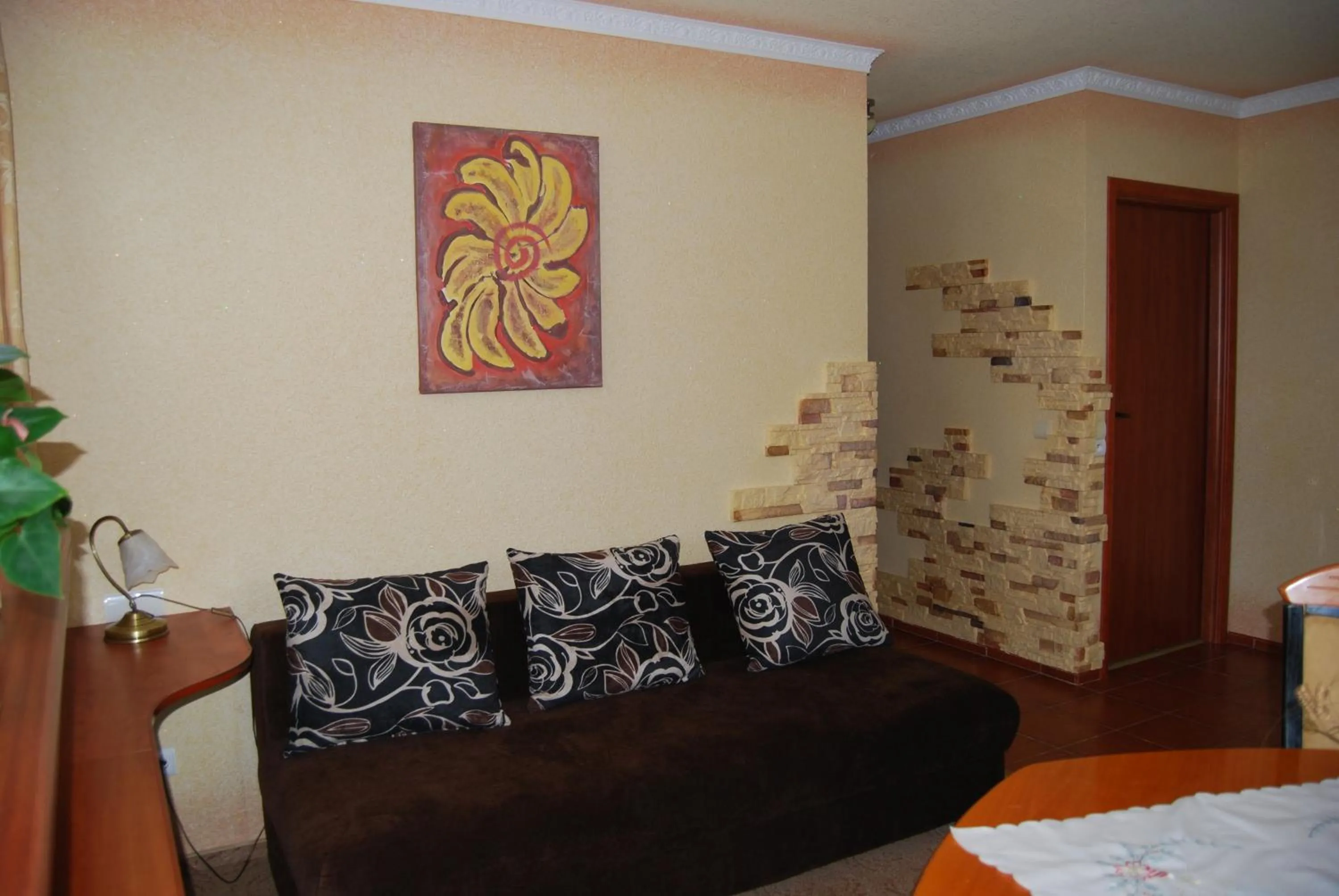 Seating area in Villa Europa