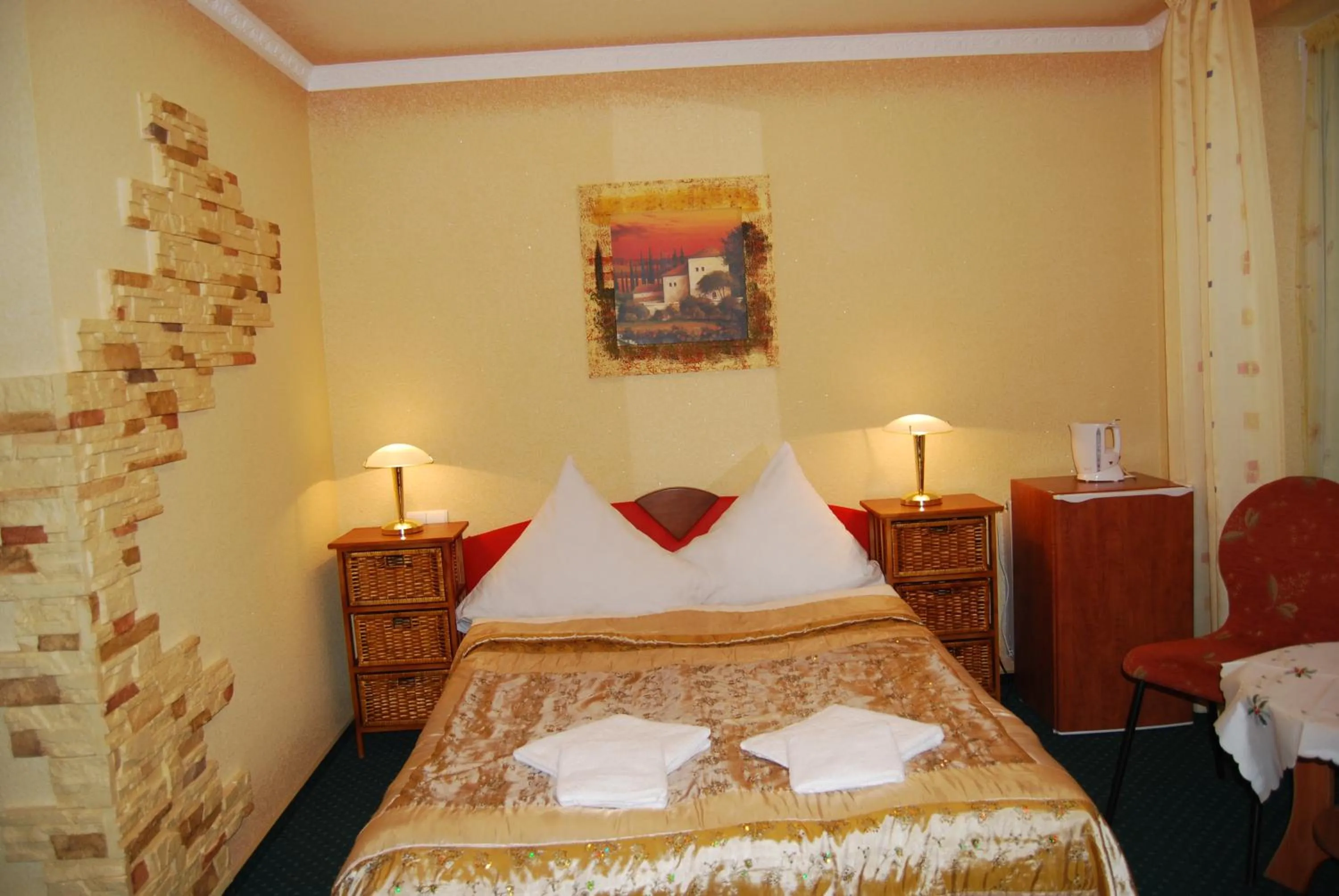 Bed in Villa Europa