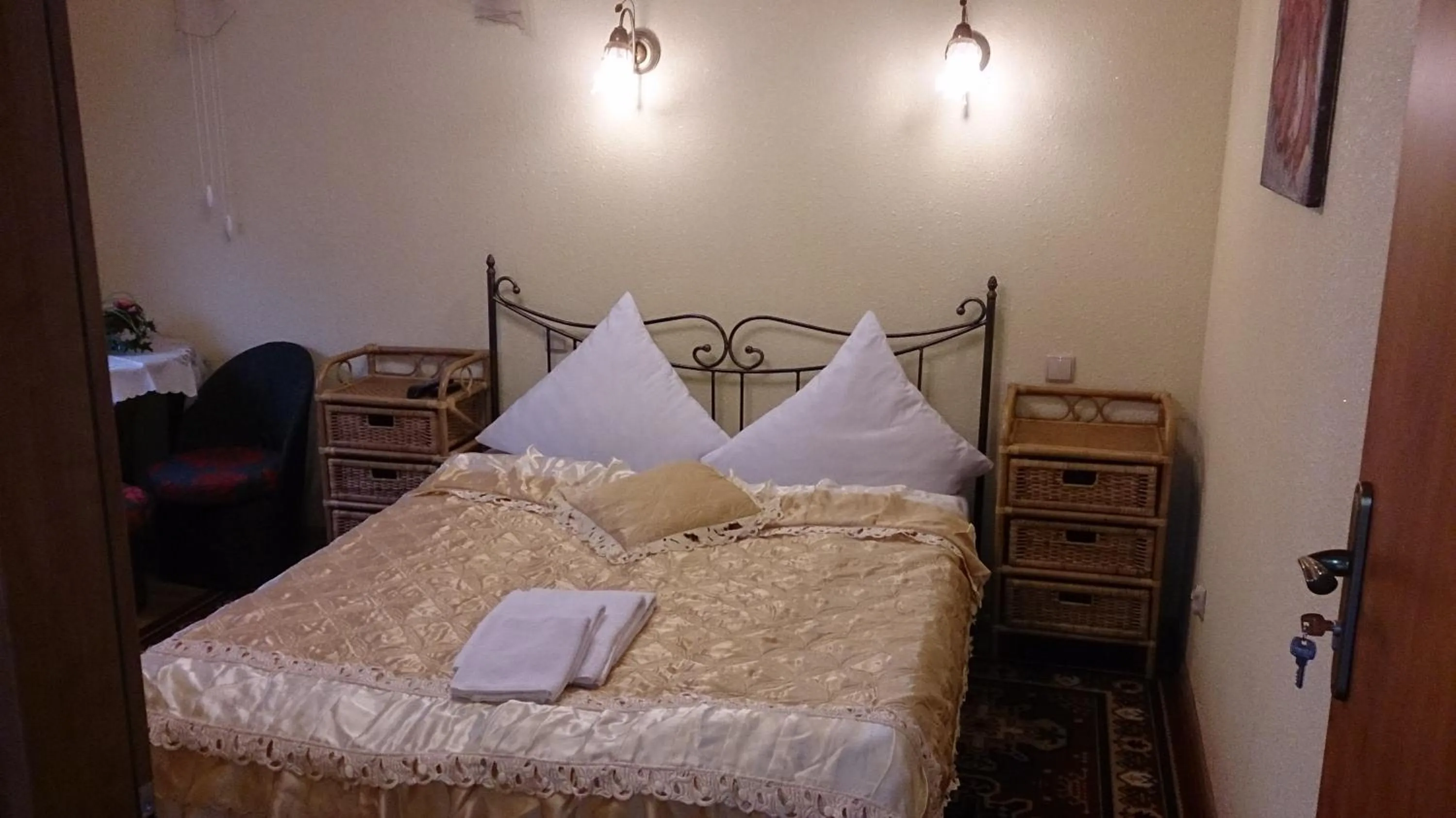 Bed in Villa Europa