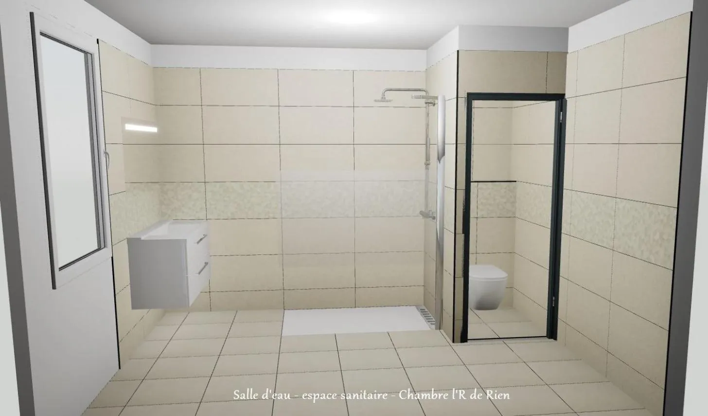 Bathroom in Le Ranch des Lacs