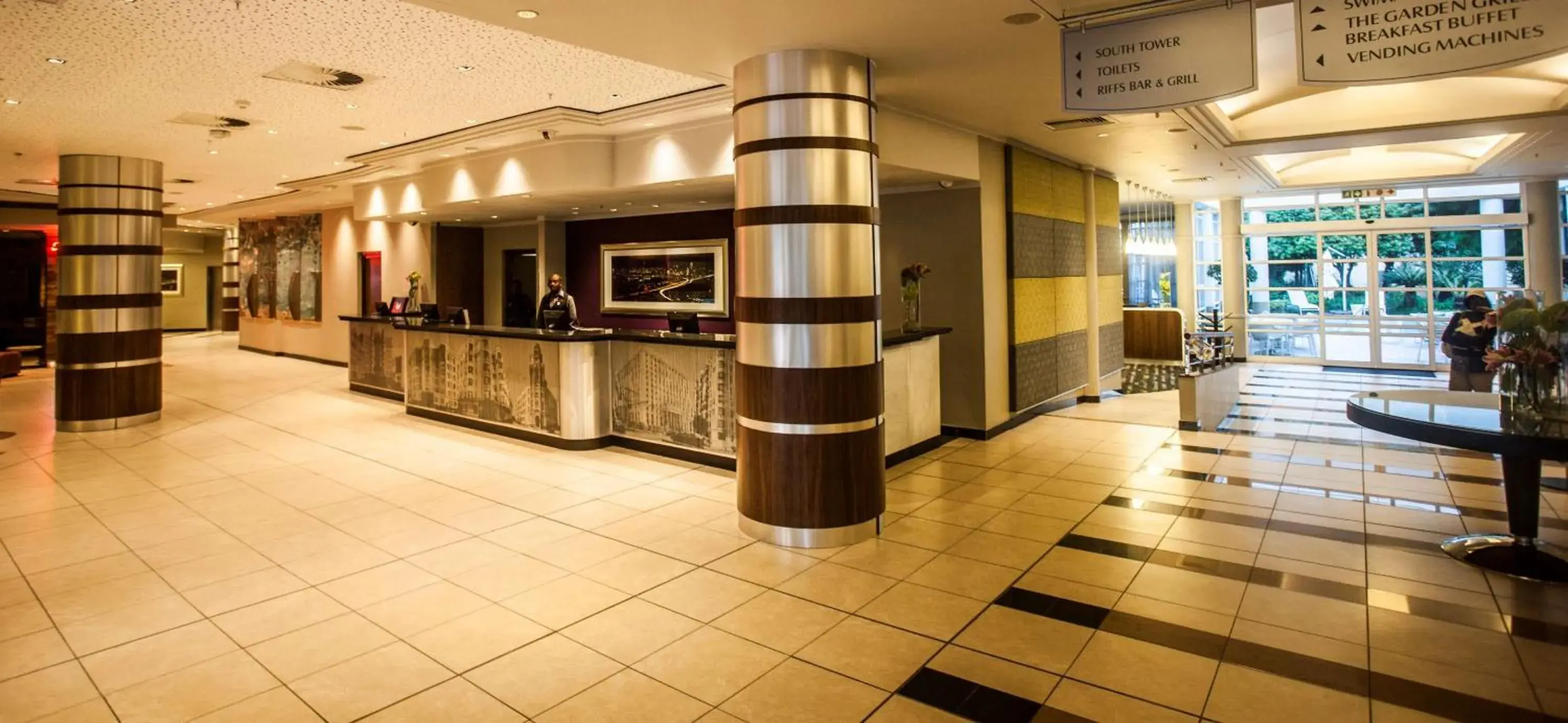 Lobby or reception in Garden Court Sandton City Lobby or reception in Garden Court Sandton City