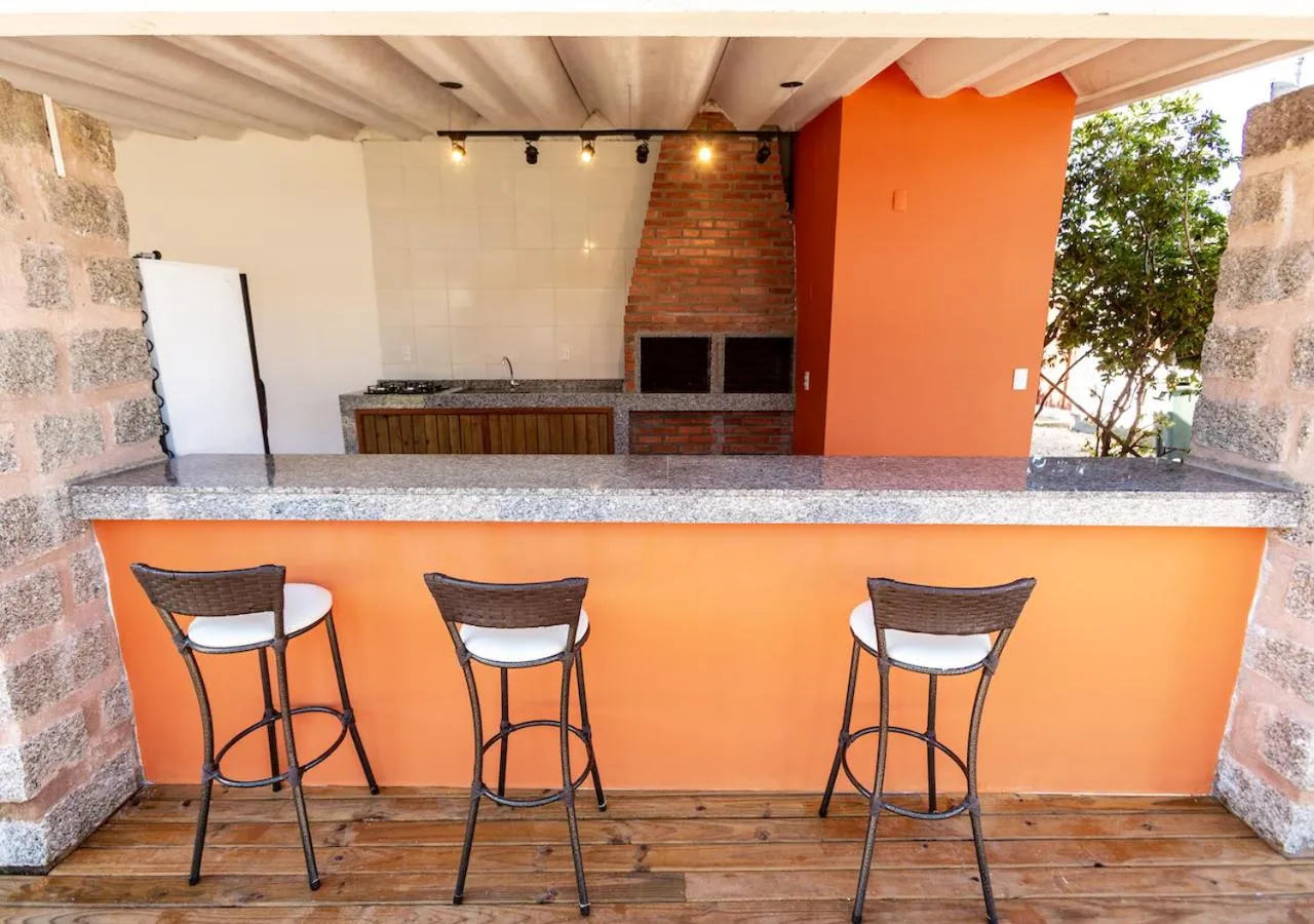 BBQ facilities in Pousada Nossa Senhora de Fatima