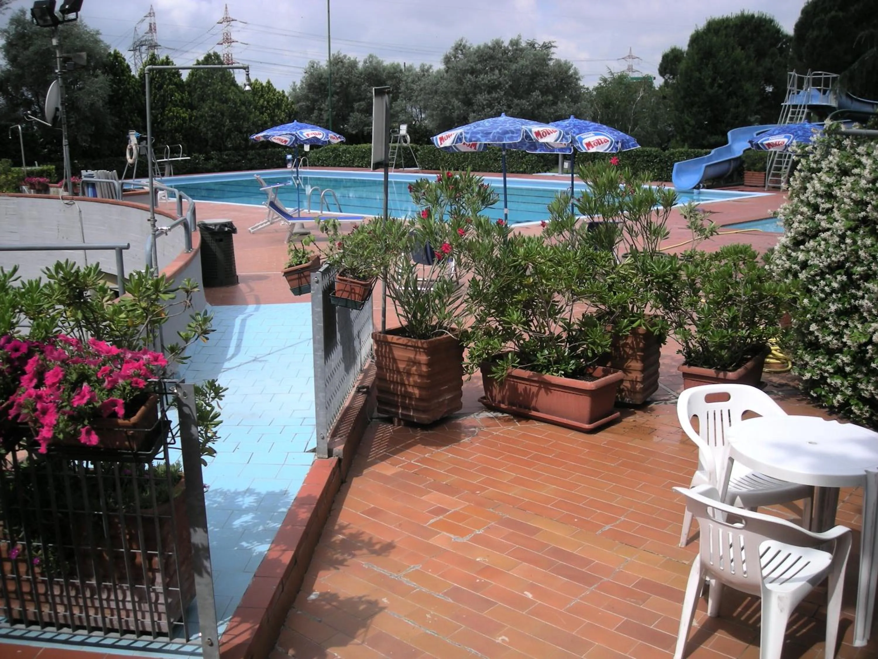 Swimming pool in Hotel Delta Florence