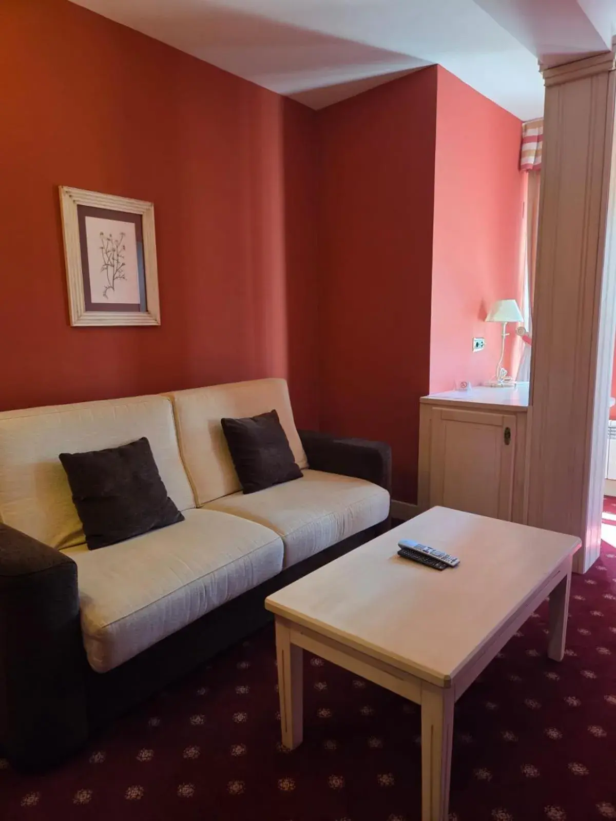 Living room in Hotel Leonor Mirón Living room in Hotel Leonor Mirón