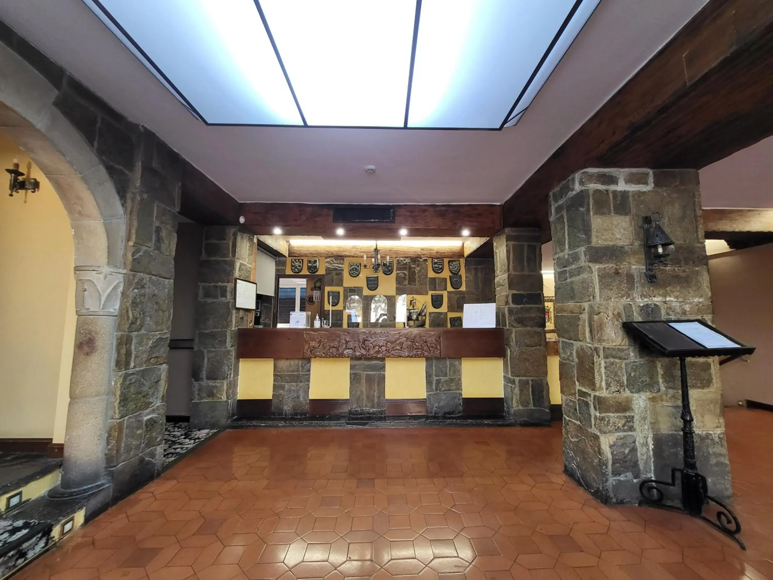 Lobby or reception in Hotel Leonor Mirón Lobby or reception in Hotel Leonor Mirón