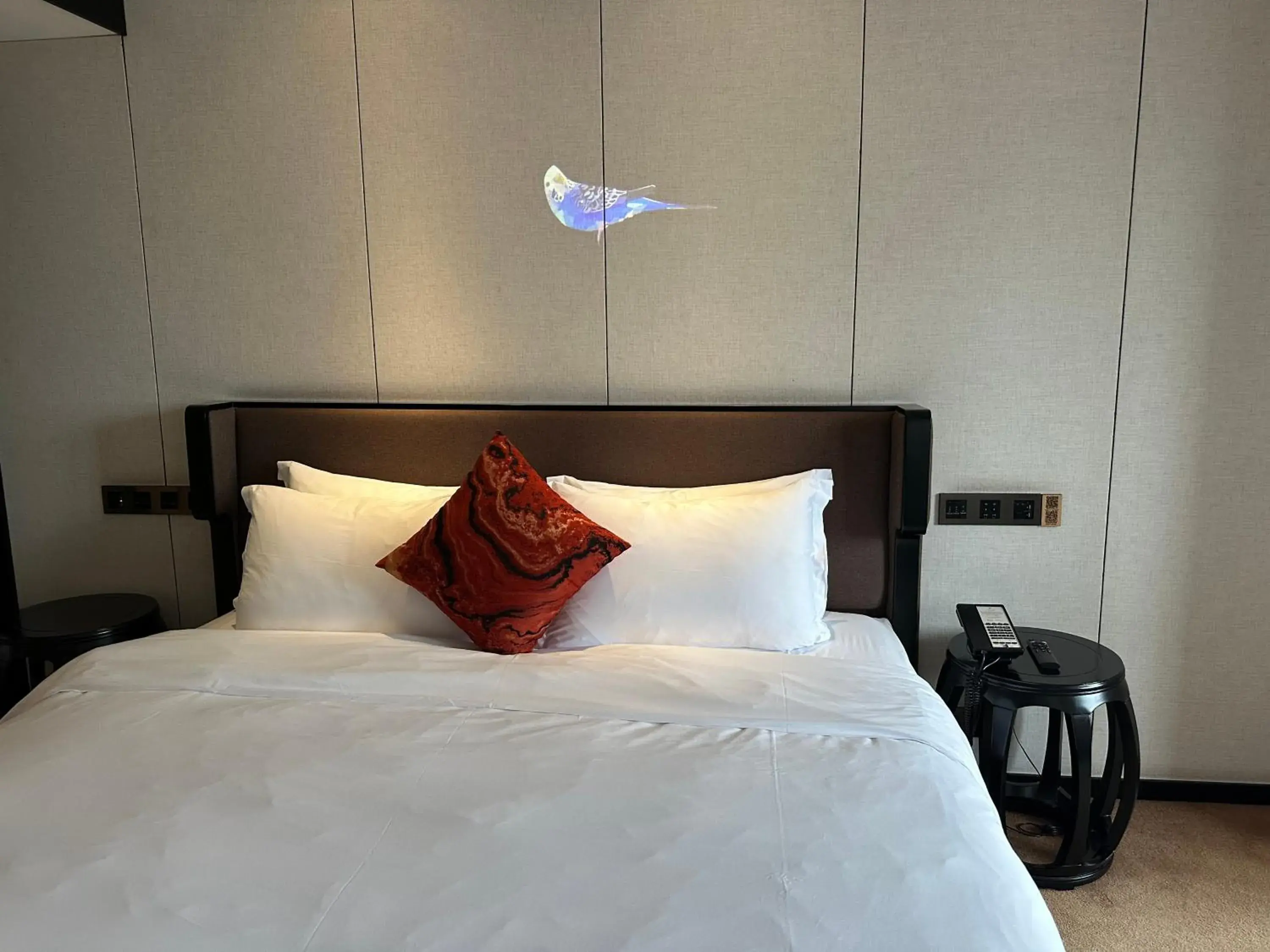 Bed in Paco Hotel GuangZhou Zoo Metro Branch Bed in Paco Hotel GuangZhou Zoo Metro Branch