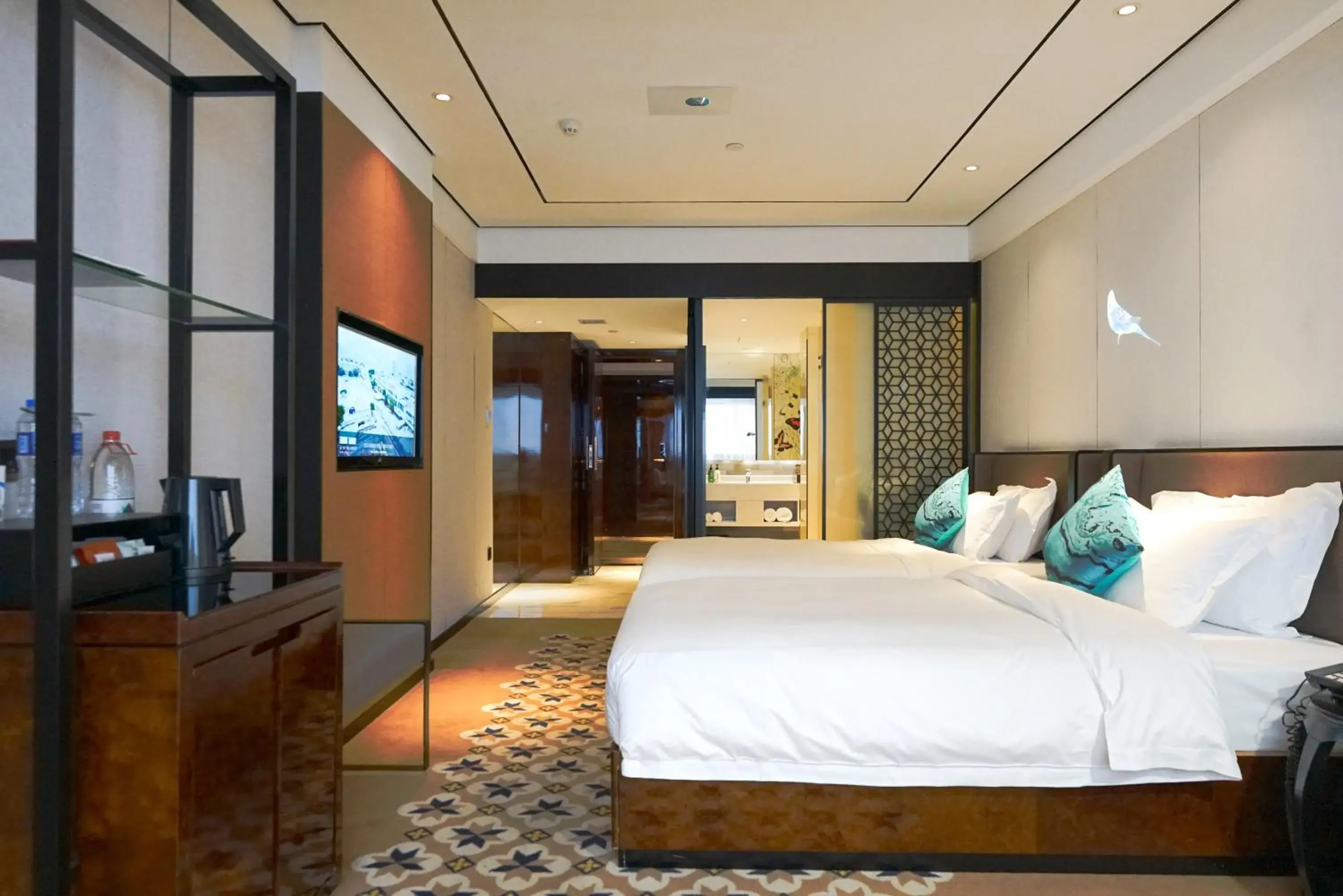 Bedroom, Bed in Paco Hotel GuangZhou Zoo Metro Branch Bedroom, Bed in Paco Hotel GuangZhou Zoo Metro Branch