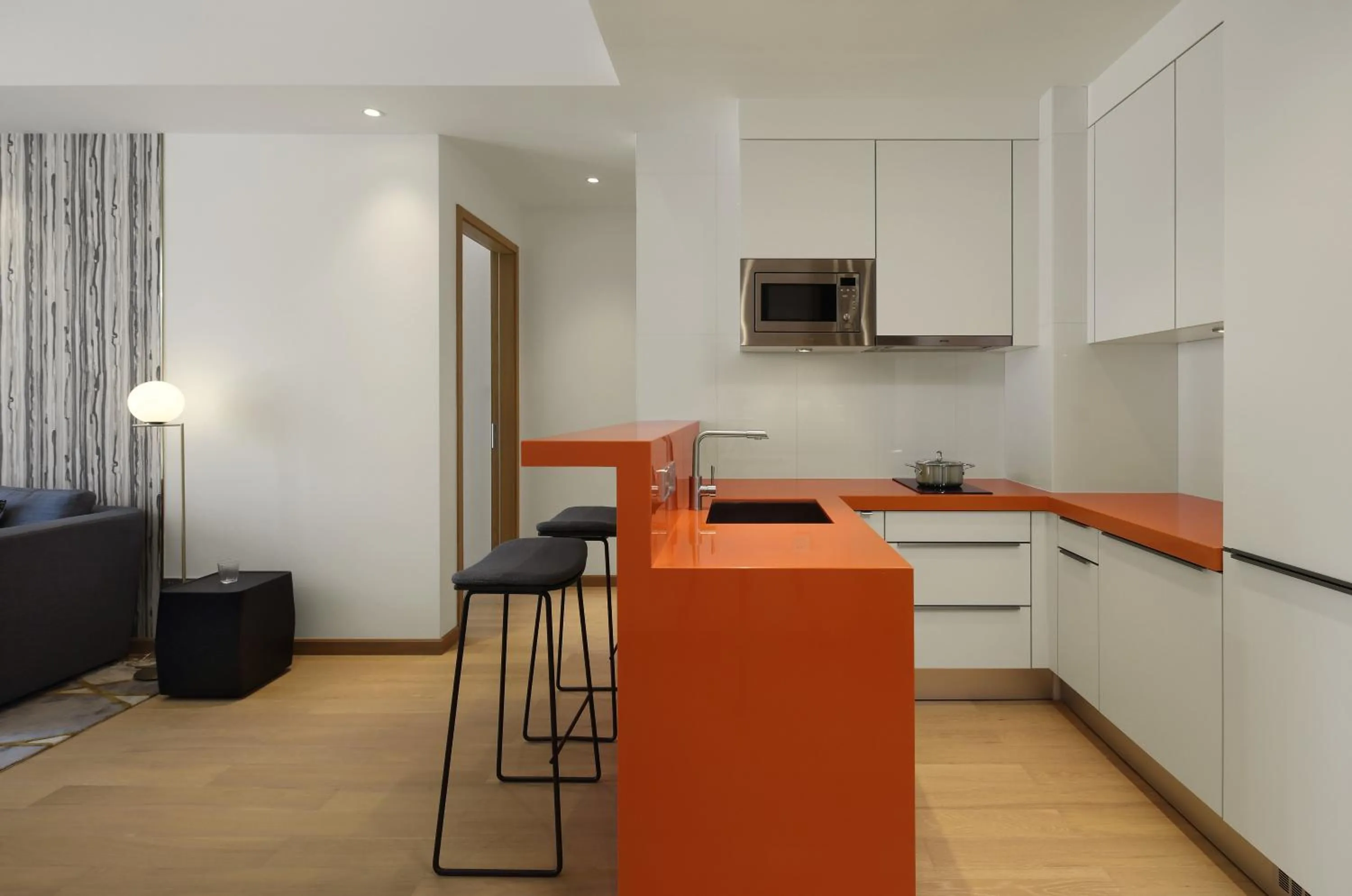 Kitchen or kitchenette in The Clouds Apartment