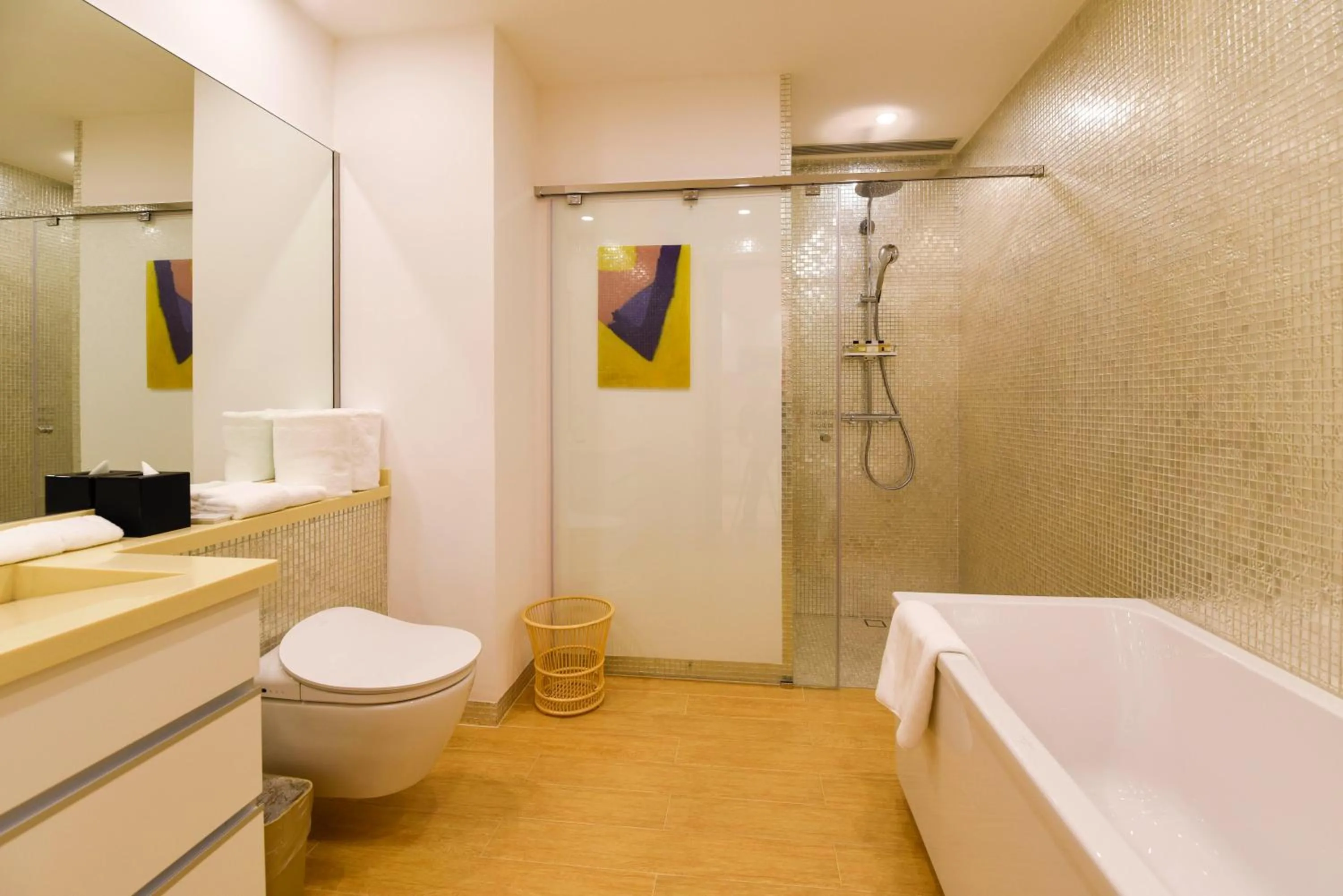 Shower in The Clouds Apartment