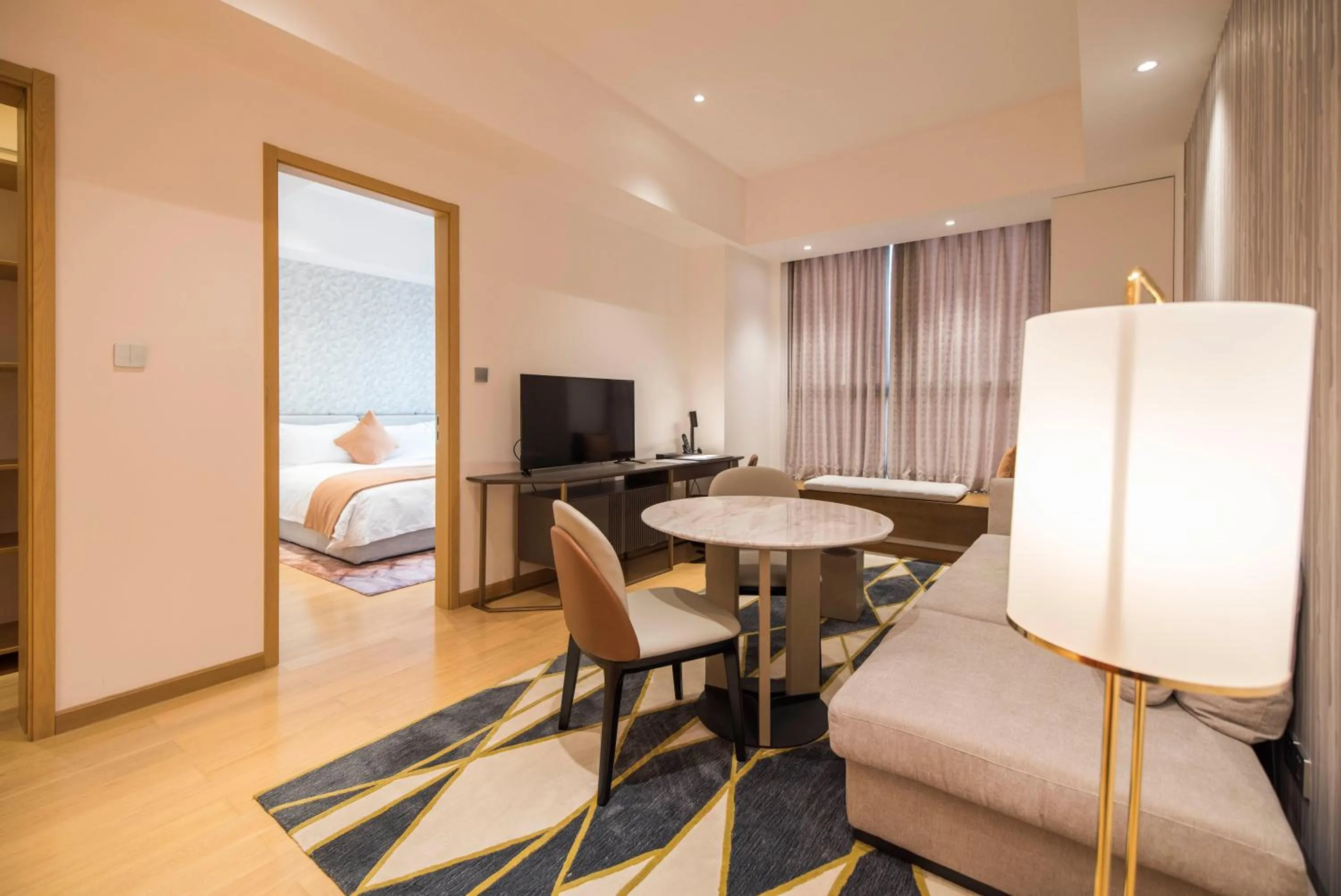 Living room, Bed in The Clouds Apartment