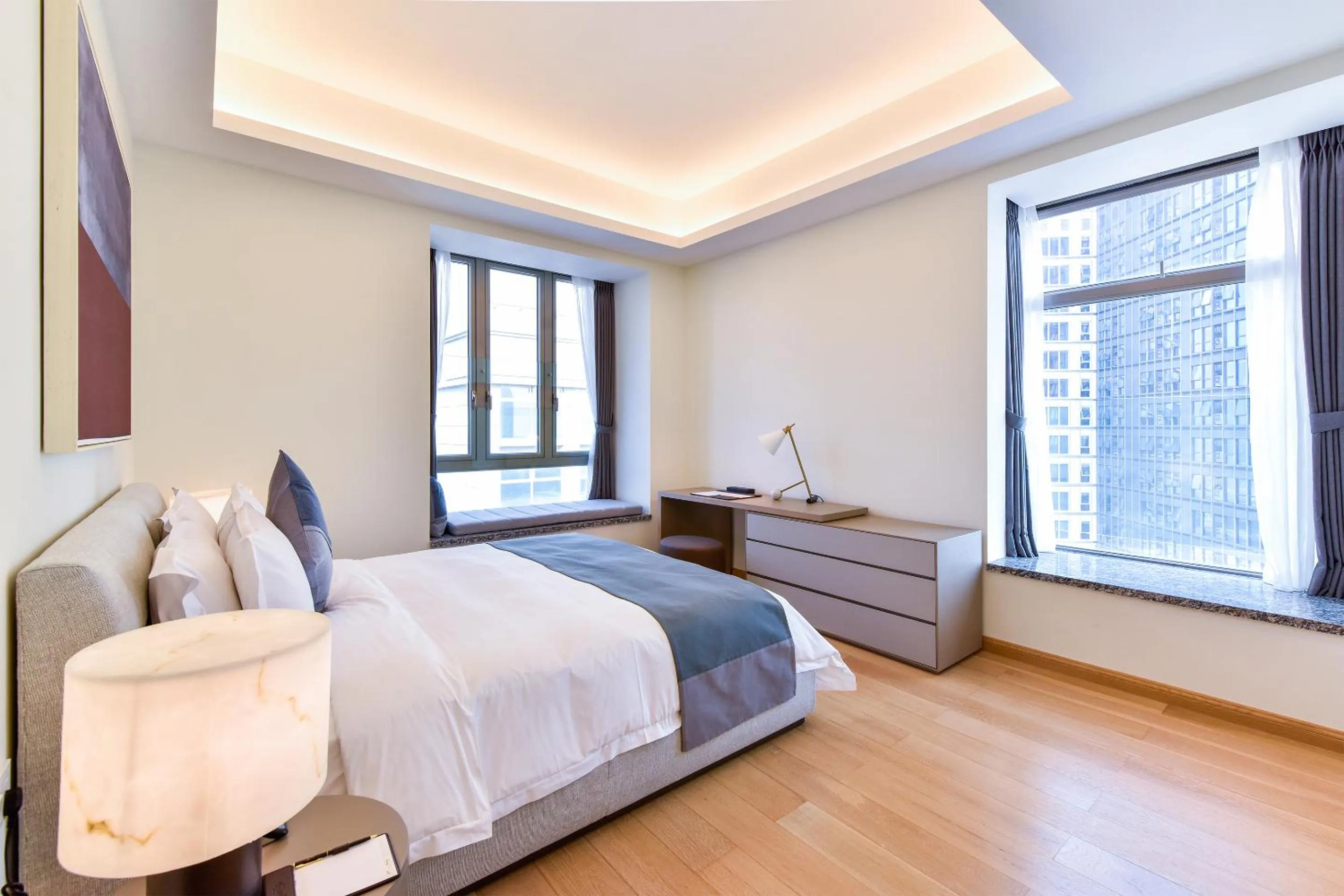 Photo of the whole room, Bed in The Clouds Apartment