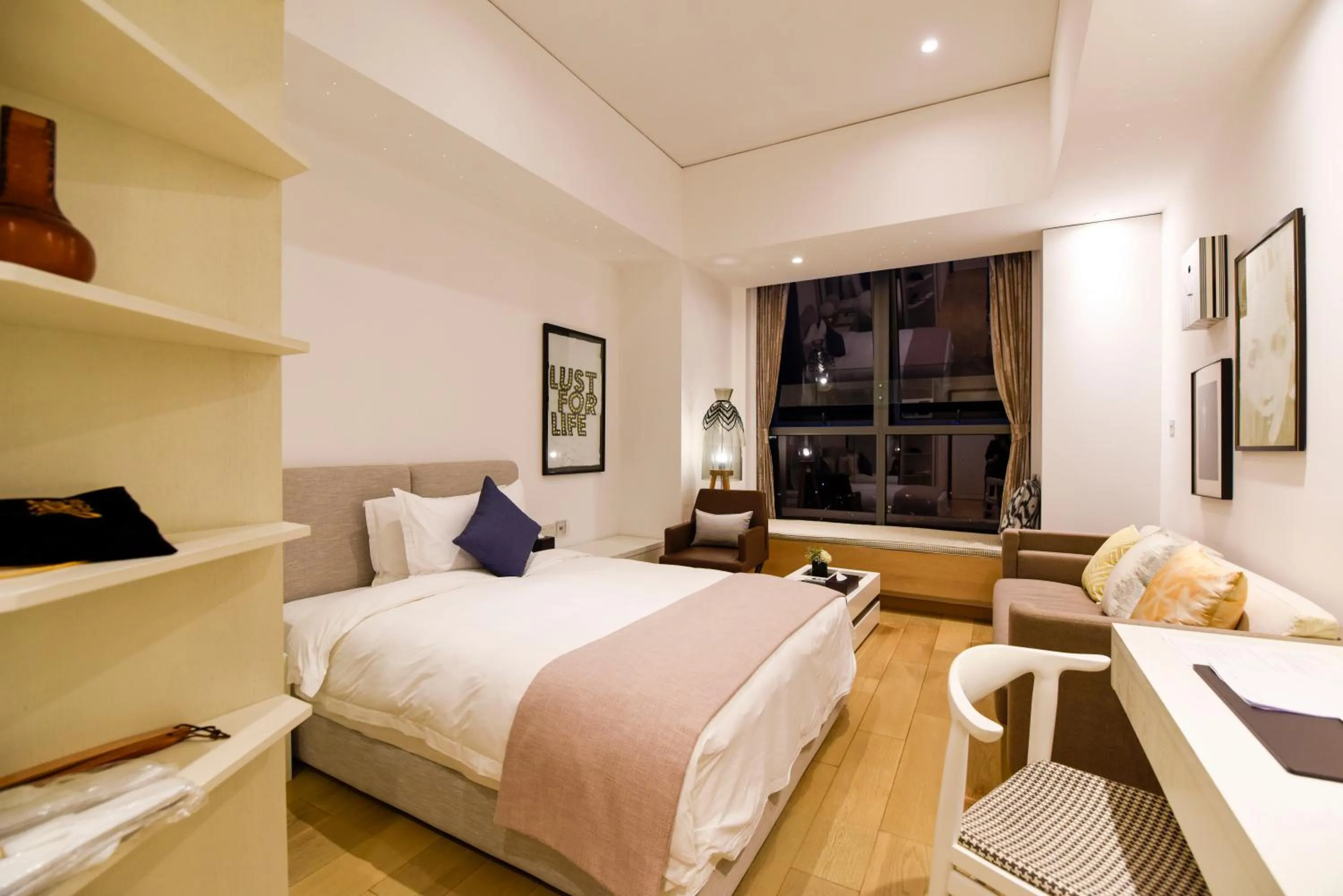 Bedroom, Bed in The Clouds Apartment