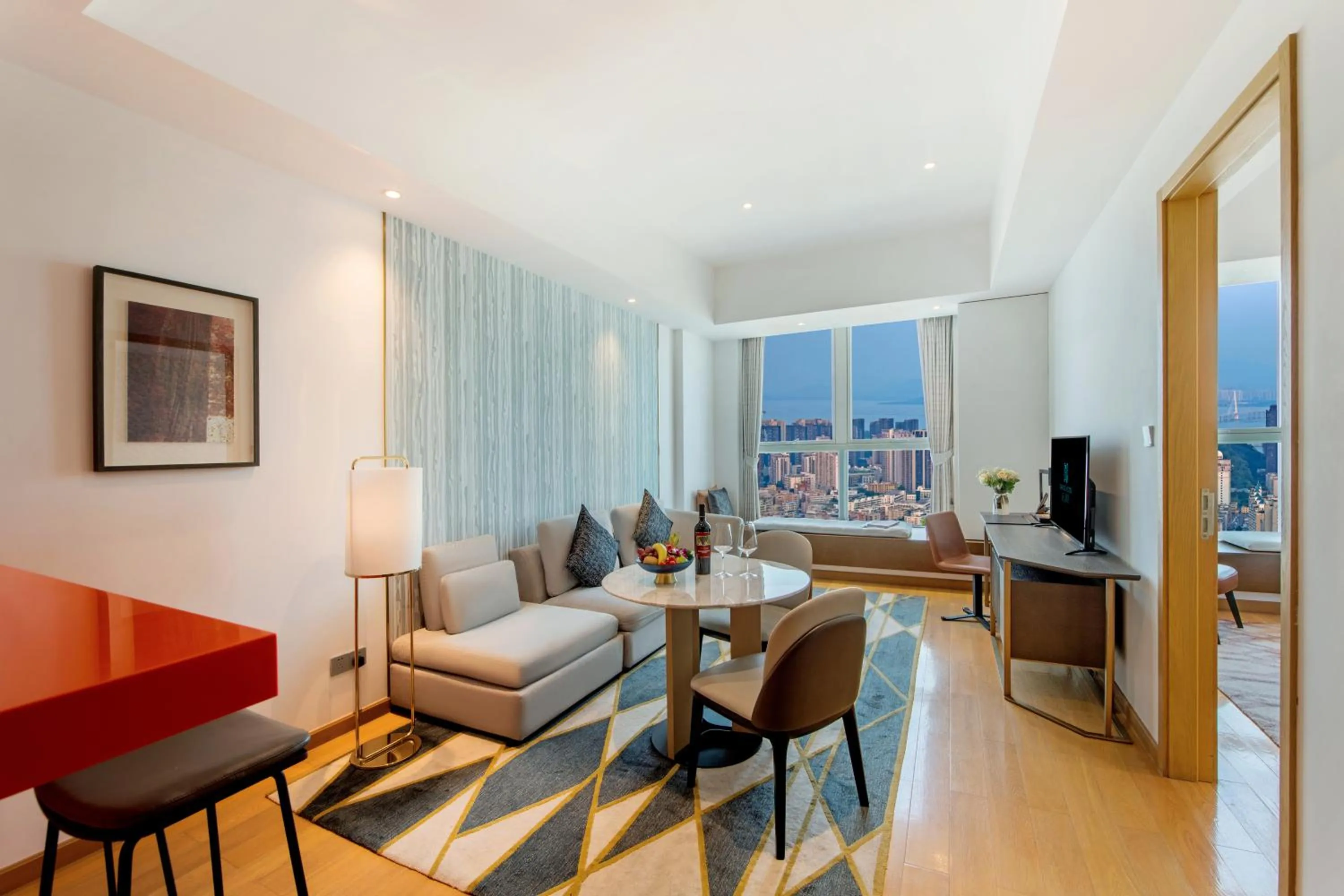 Living room in The Clouds Apartment