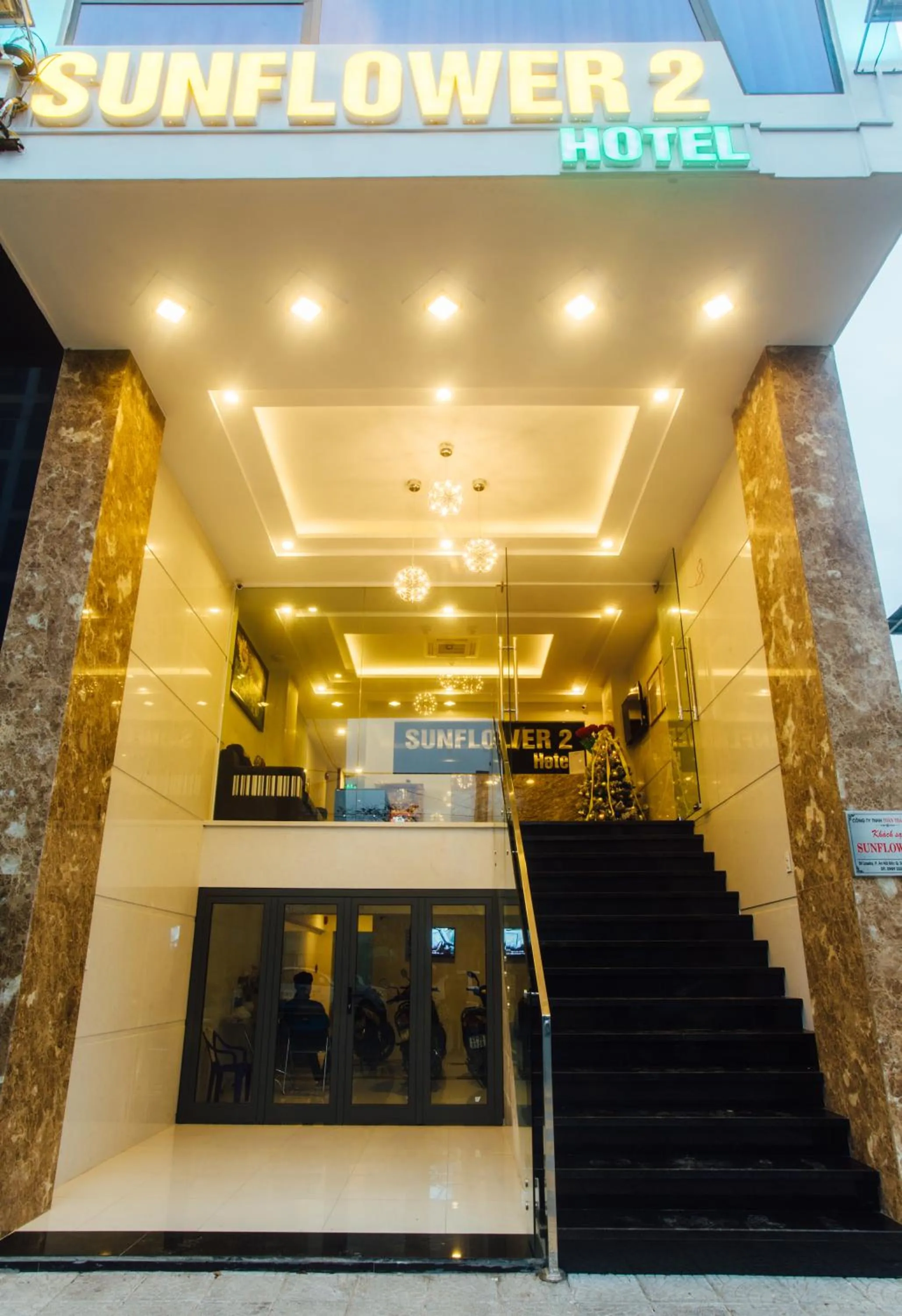 Facade/entrance in Sunflower Hotel 2