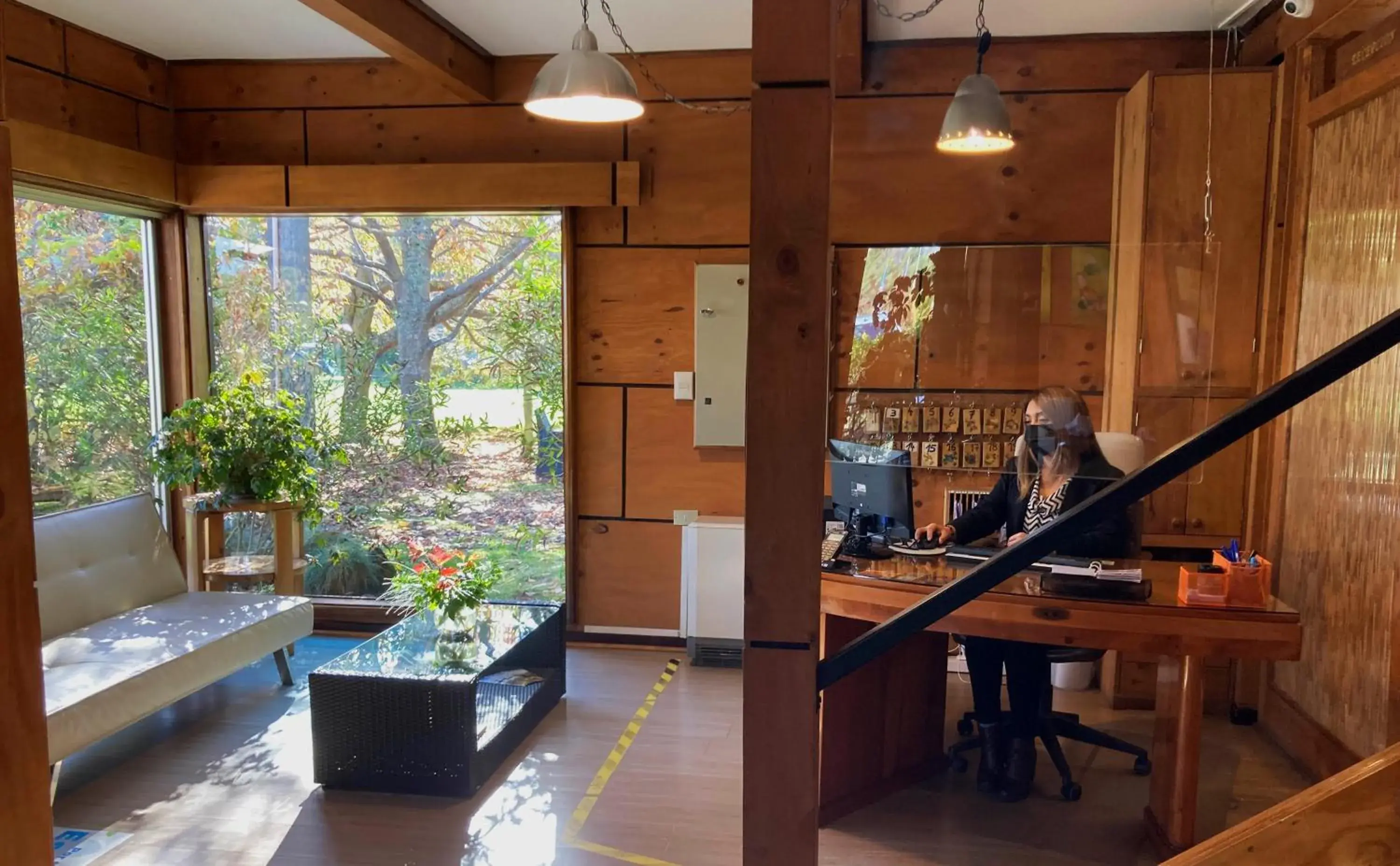 Lobby or reception in Hotel Truyaca Lobby or reception in Hotel Truyaca