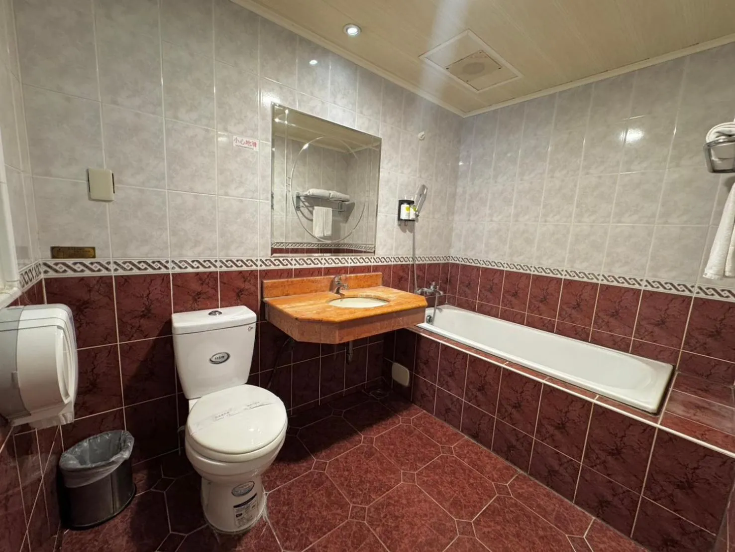 Toilet in I Live Motel