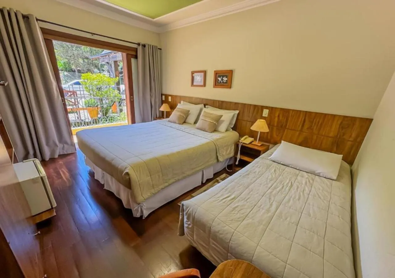 Bedroom, Bed in Pousada Victoria Villa By Nacional Inn - A 800 metros da Vila Capivari