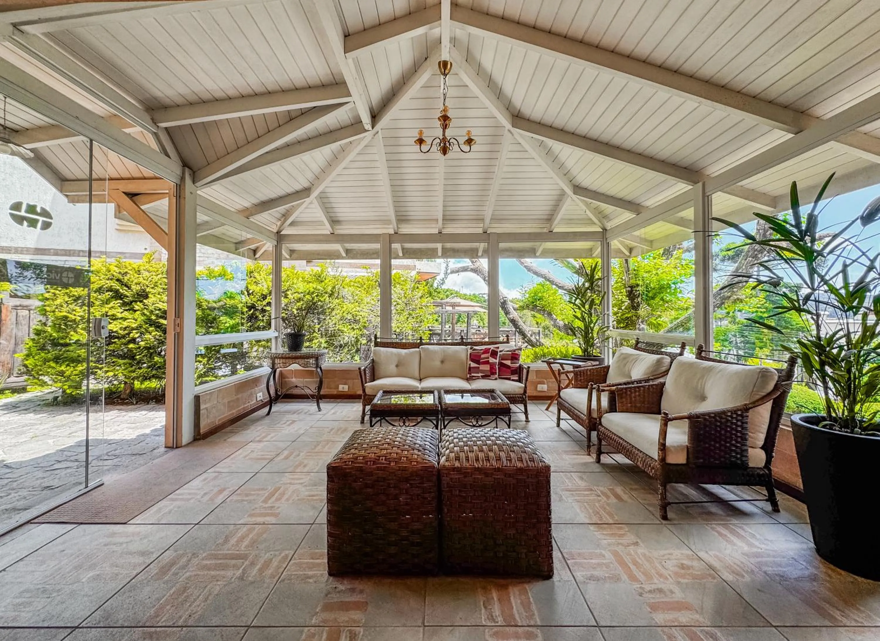 Living room in Pousada Victoria Villa By Nacional Inn - A 800 metros da Vila Capivari
