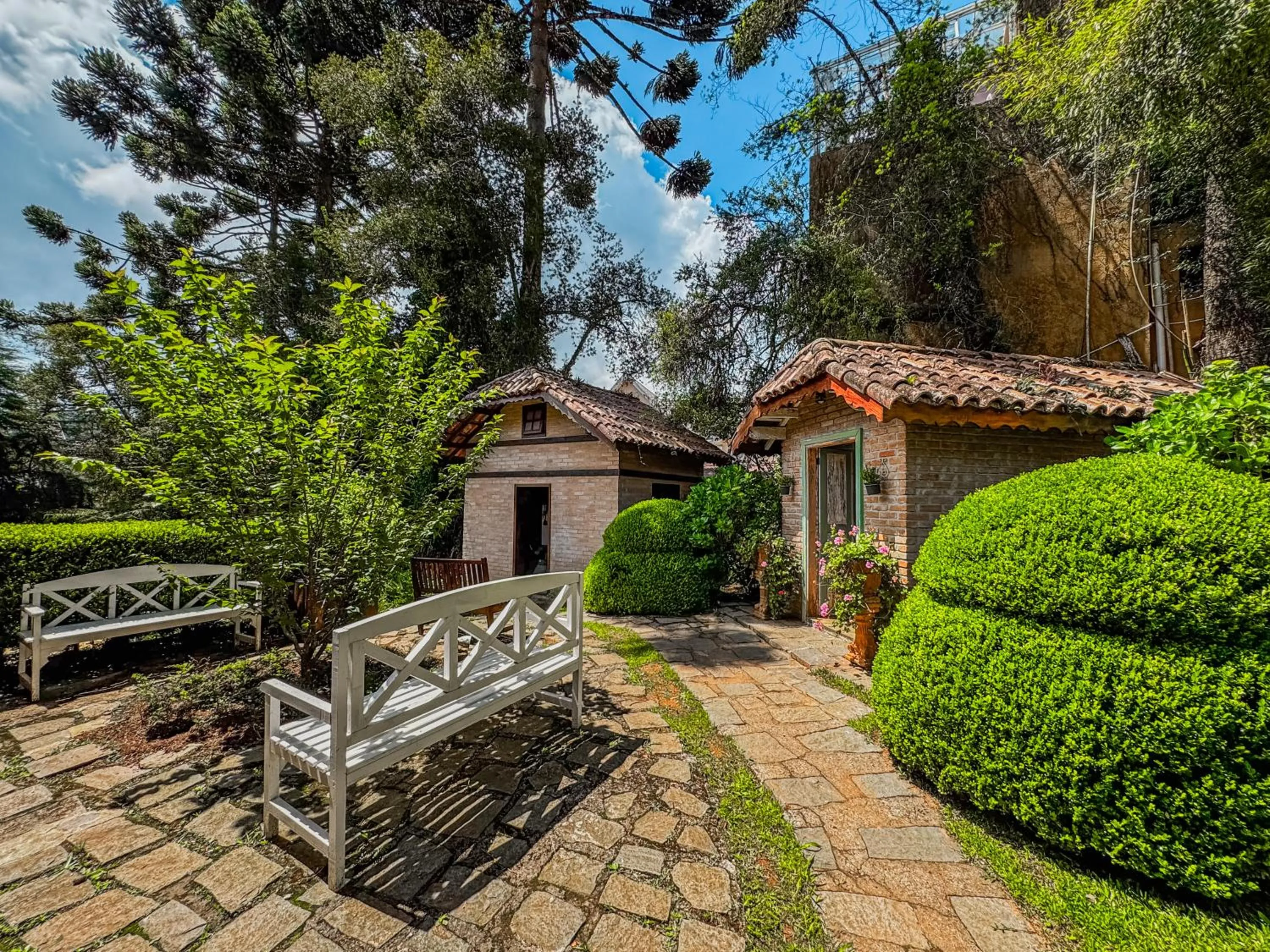 Garden in Pousada Victoria Villa By Nacional Inn - A 800 metros da Vila Capivari