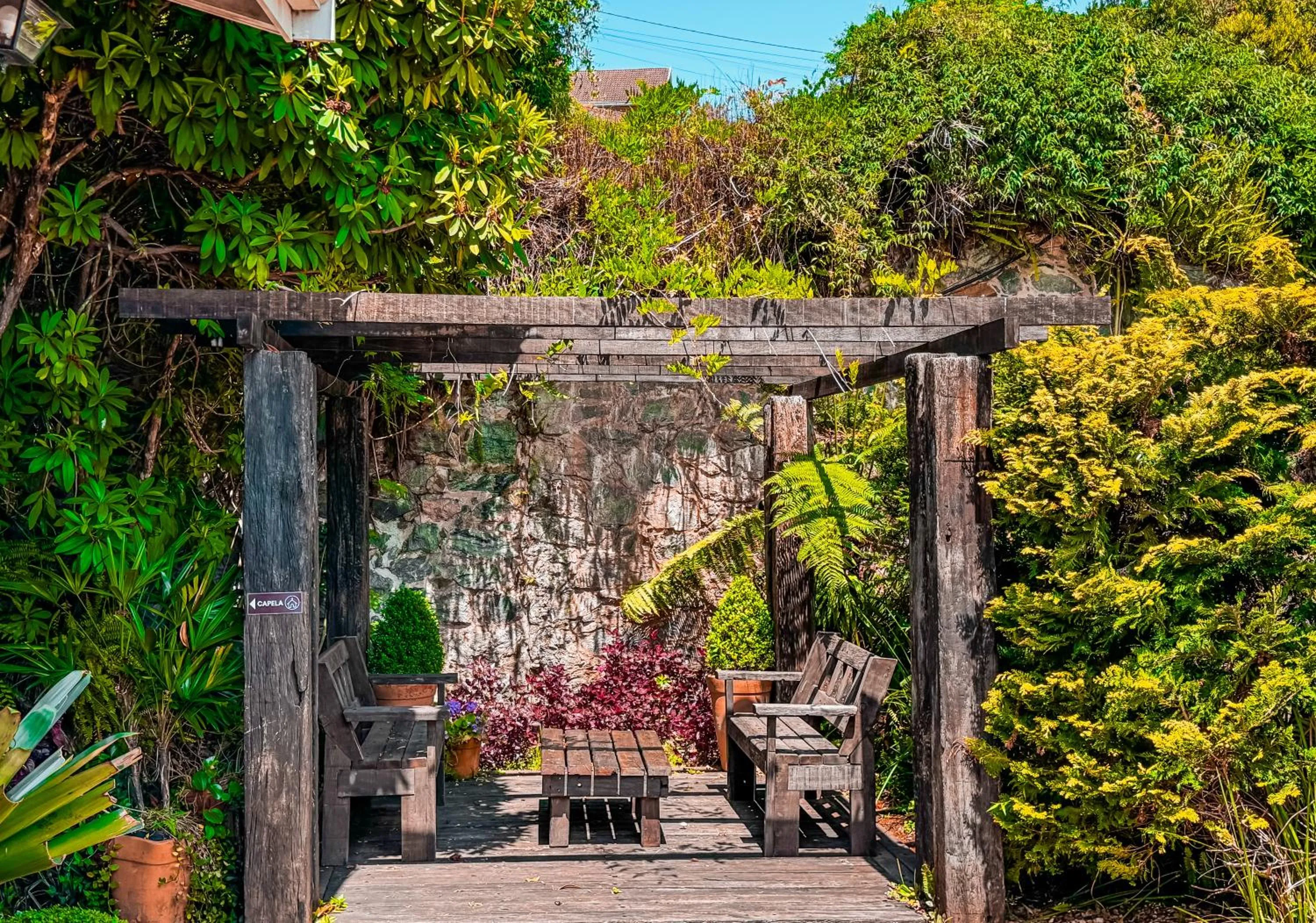Garden in Pousada Victoria Villa By Nacional Inn - A 800 metros da Vila Capivari