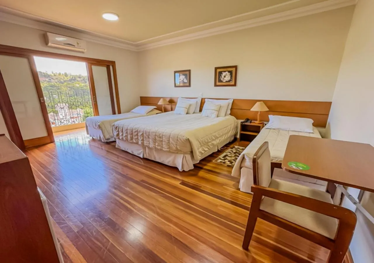 Bedroom, Bed in Pousada Victoria Villa By Nacional Inn - A 800 metros da Vila Capivari