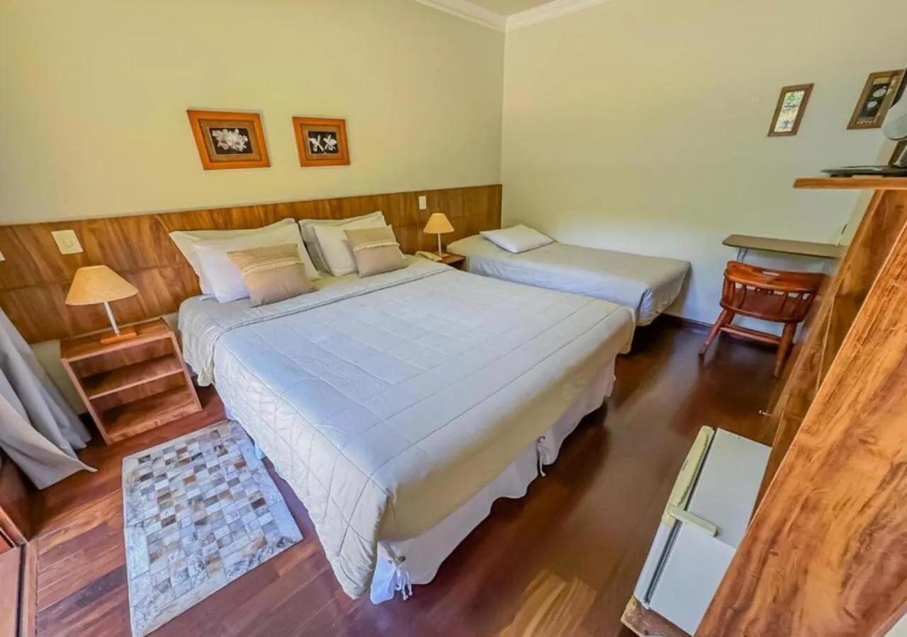 Bedroom, Bed in Pousada Victoria Villa By Nacional Inn - A 800 metros da Vila Capivari