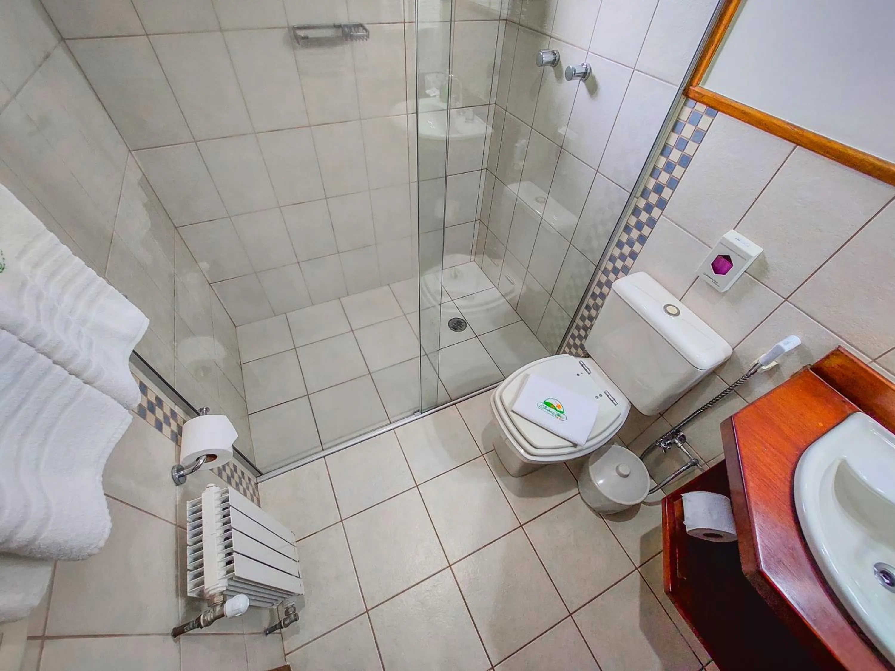 Bathroom in Pousada Victoria Villa By Nacional Inn - A 800 metros da Vila Capivari