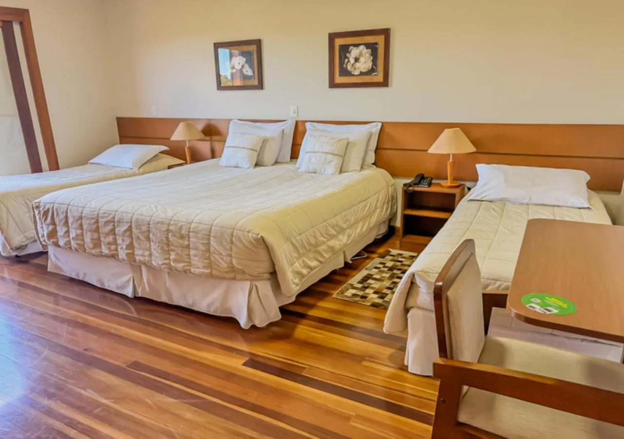 Bedroom, Bed in Pousada Victoria Villa By Nacional Inn - A 800 metros da Vila Capivari