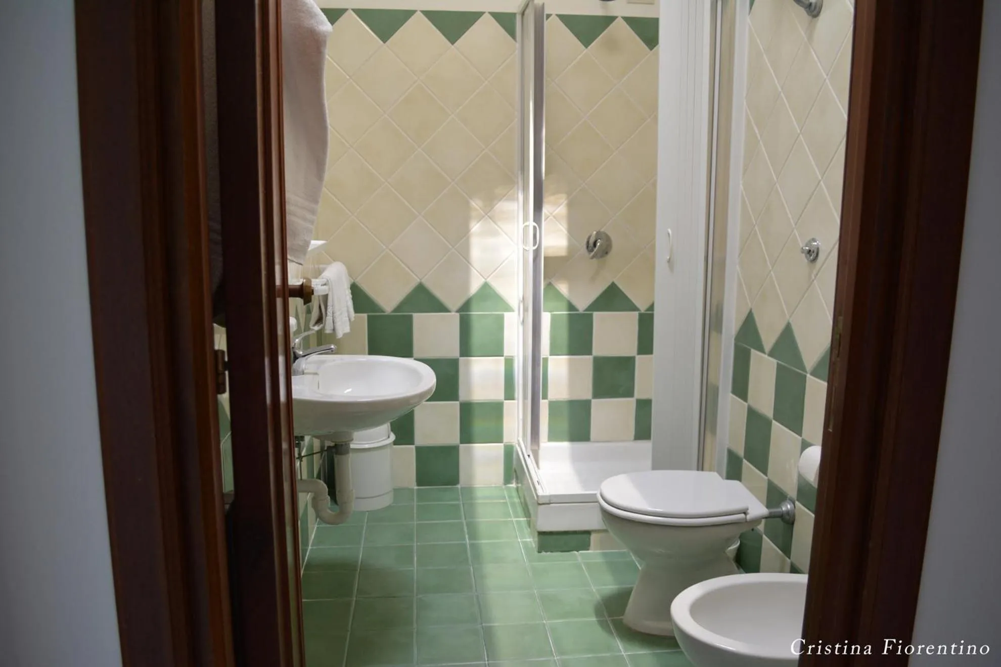 Bathroom in Hotel La Ginestra