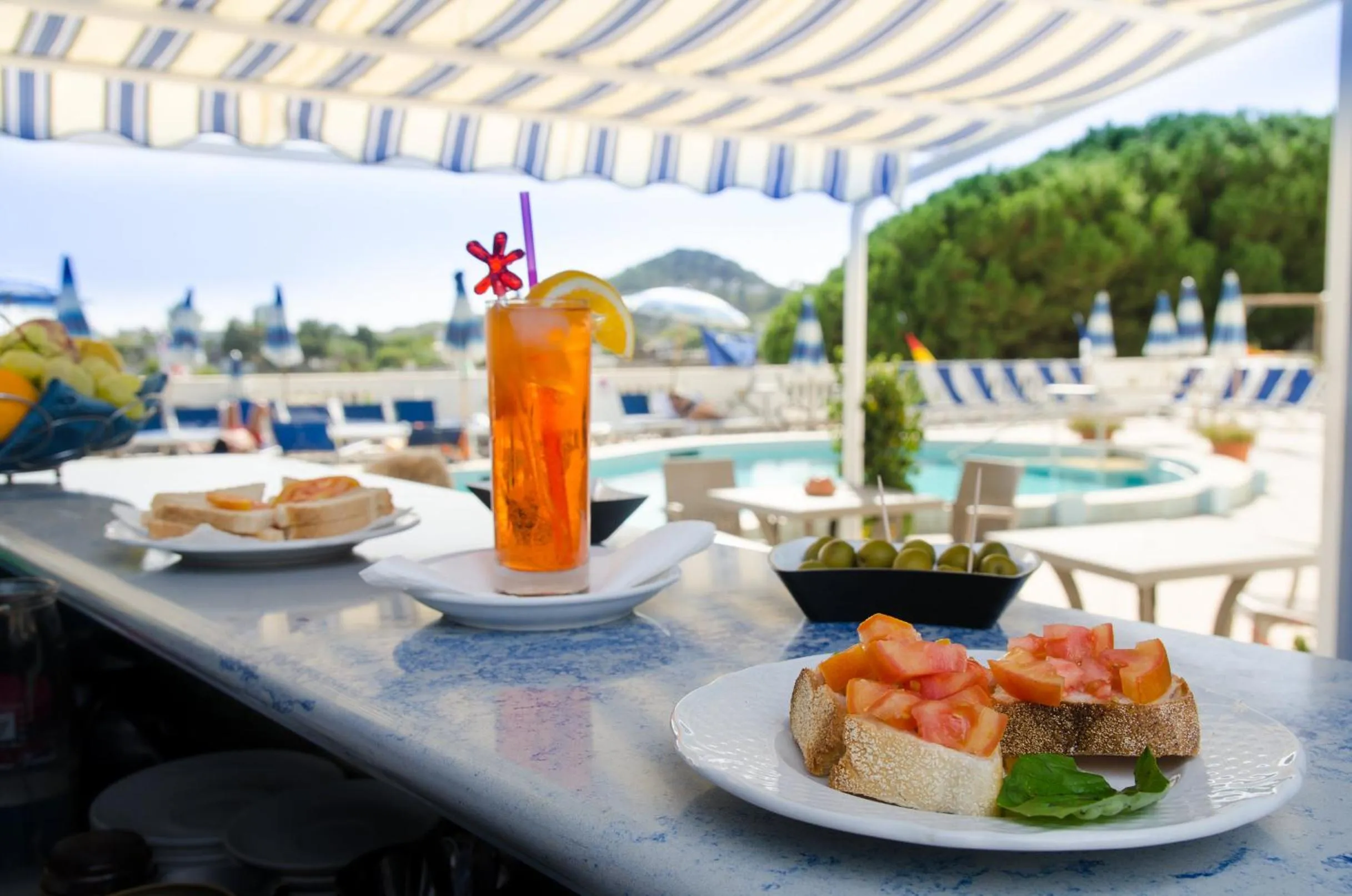 Swimming pool in Hotel La Ginestra